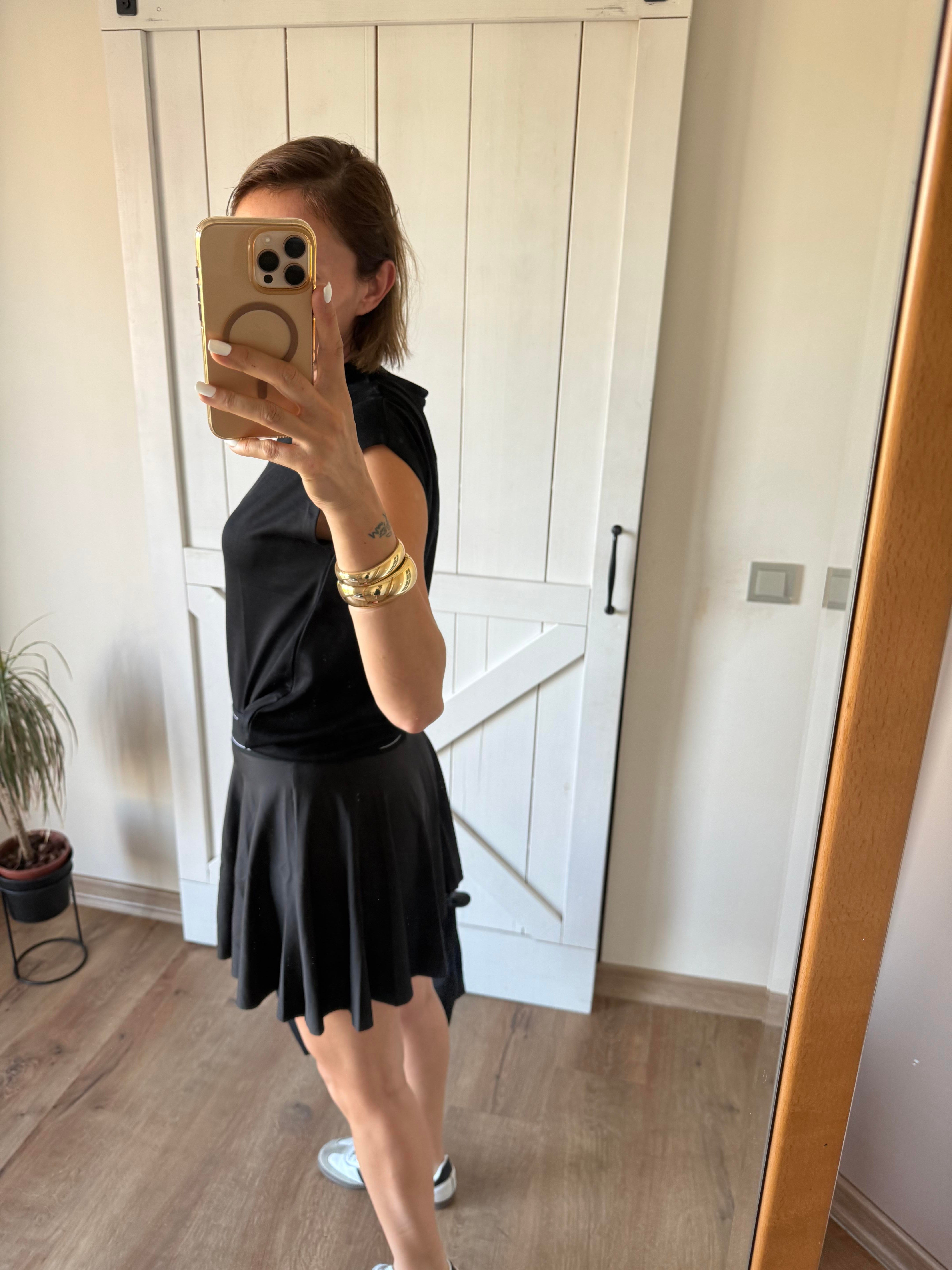 Aloha Siyah Şort Etek