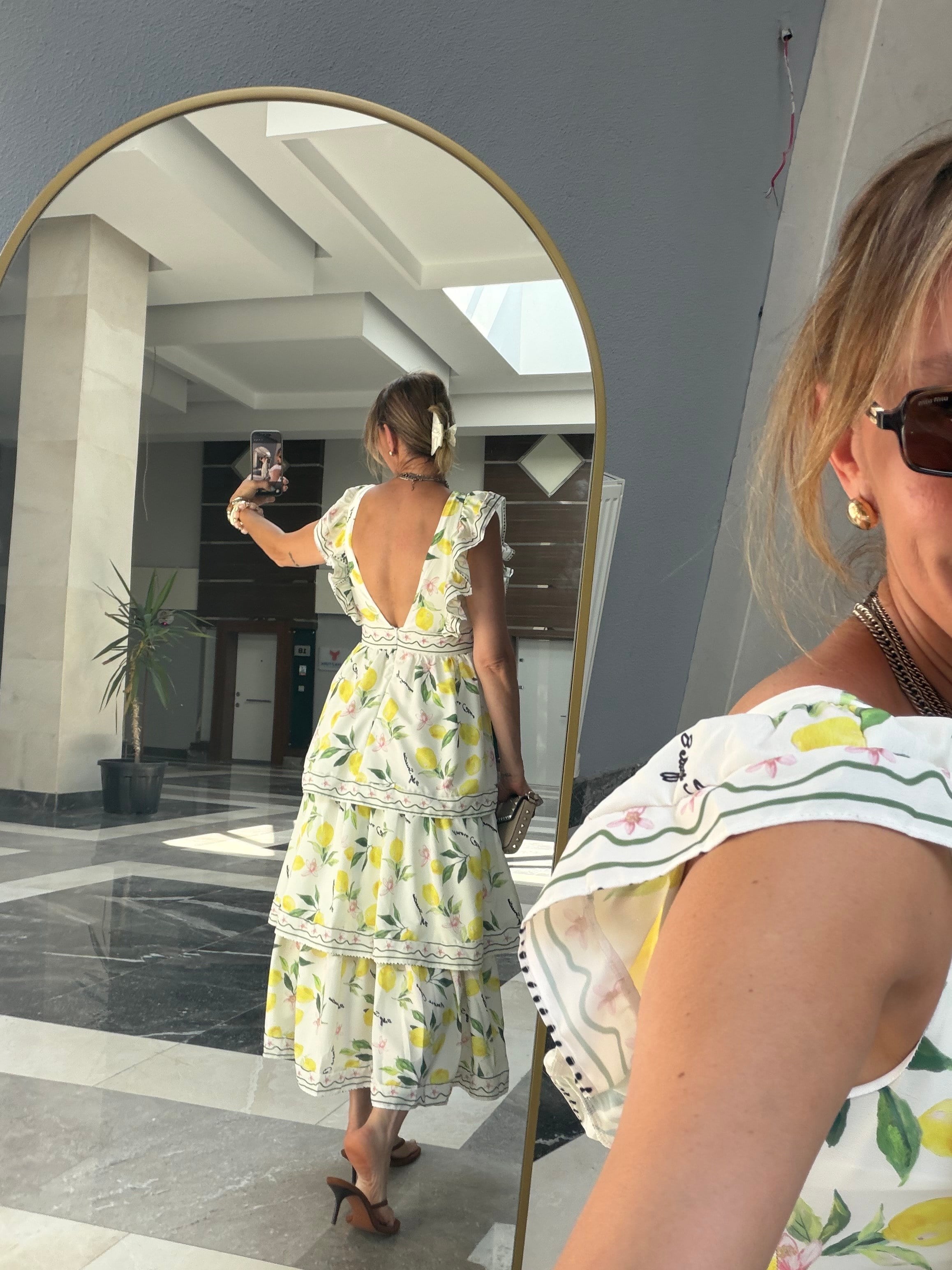 Amalfi Elbise Katlı