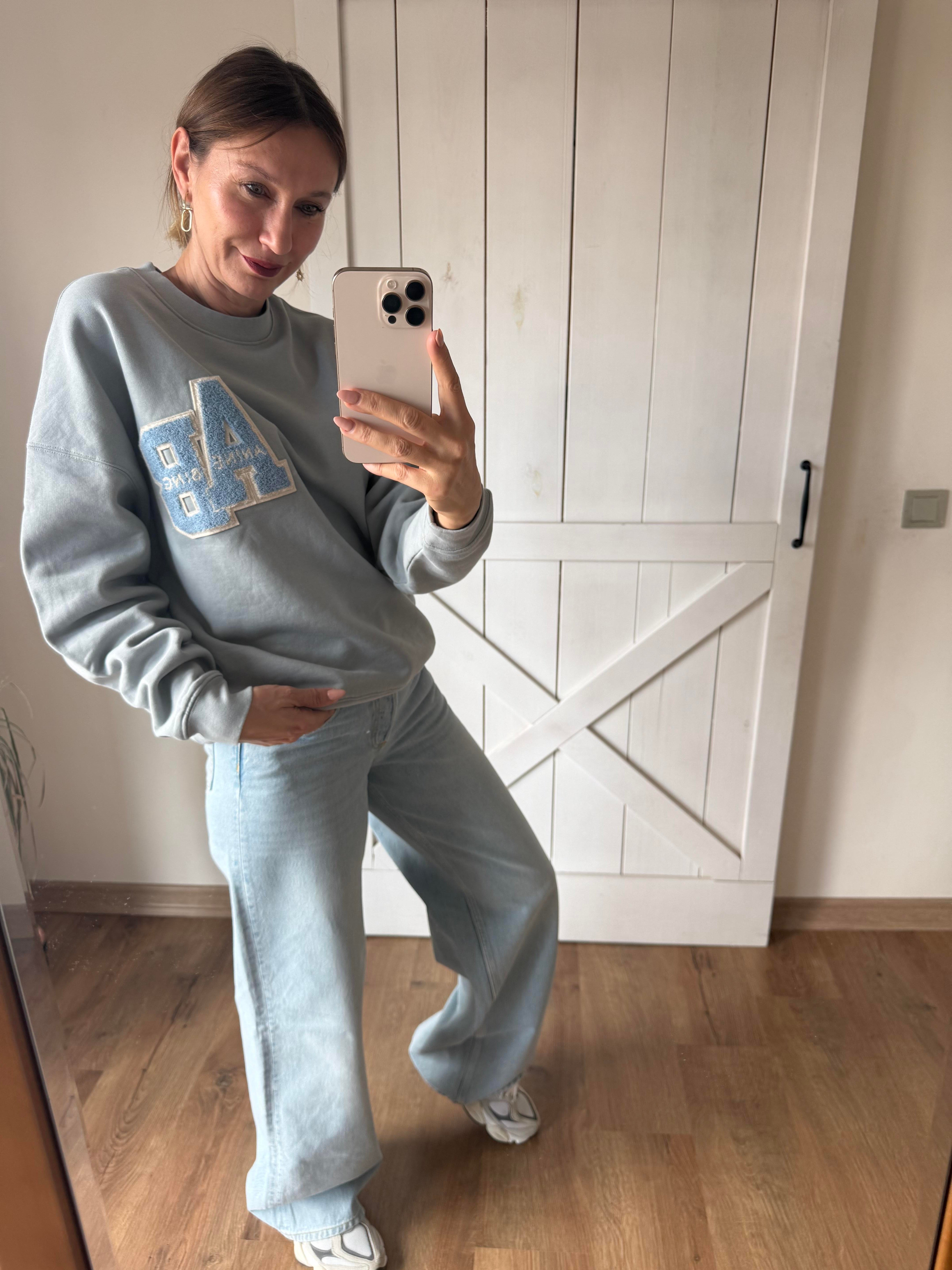 Anine Açık Mavi Kazak