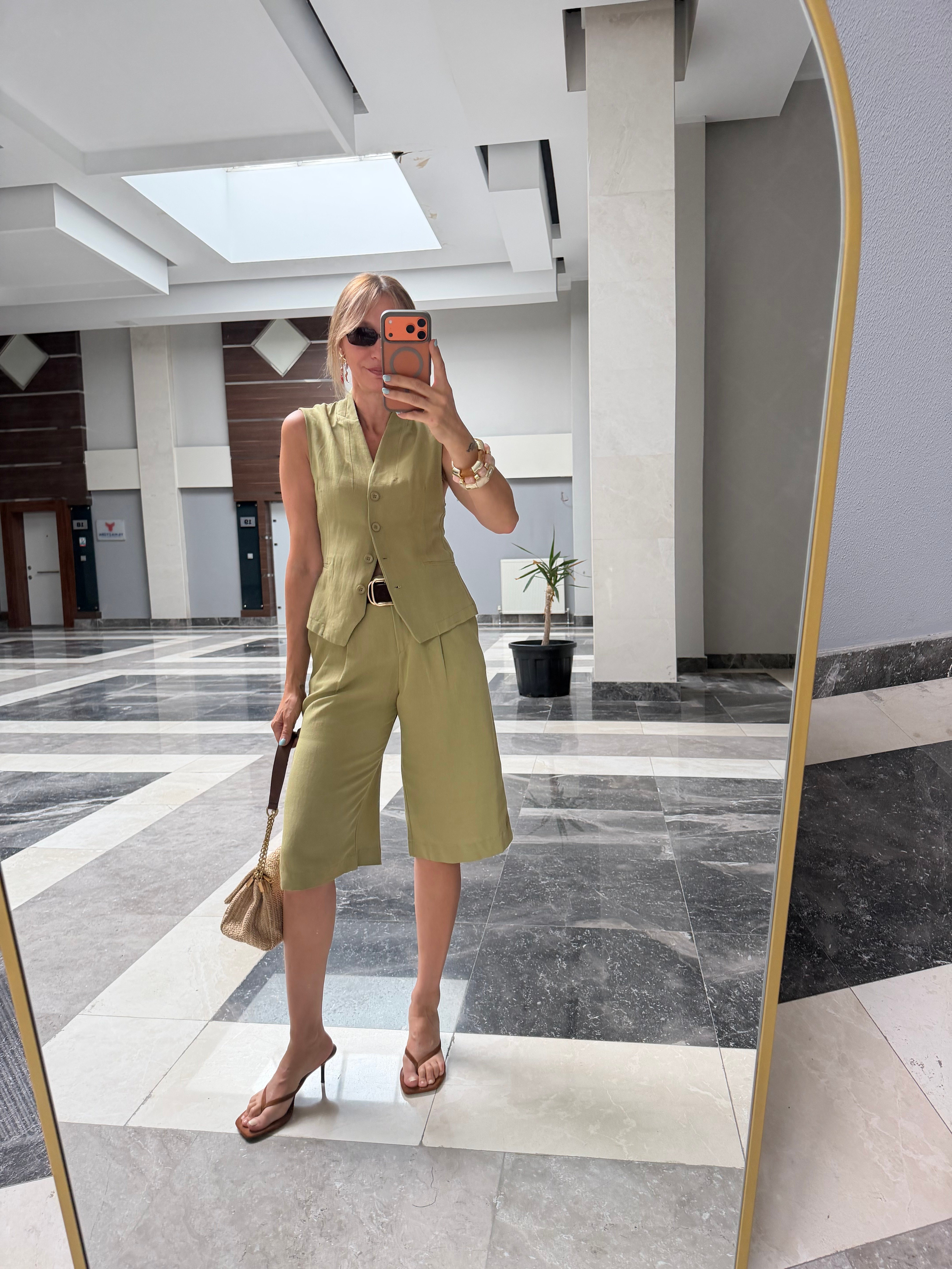Aura Zr Yelekli Takım Çağla