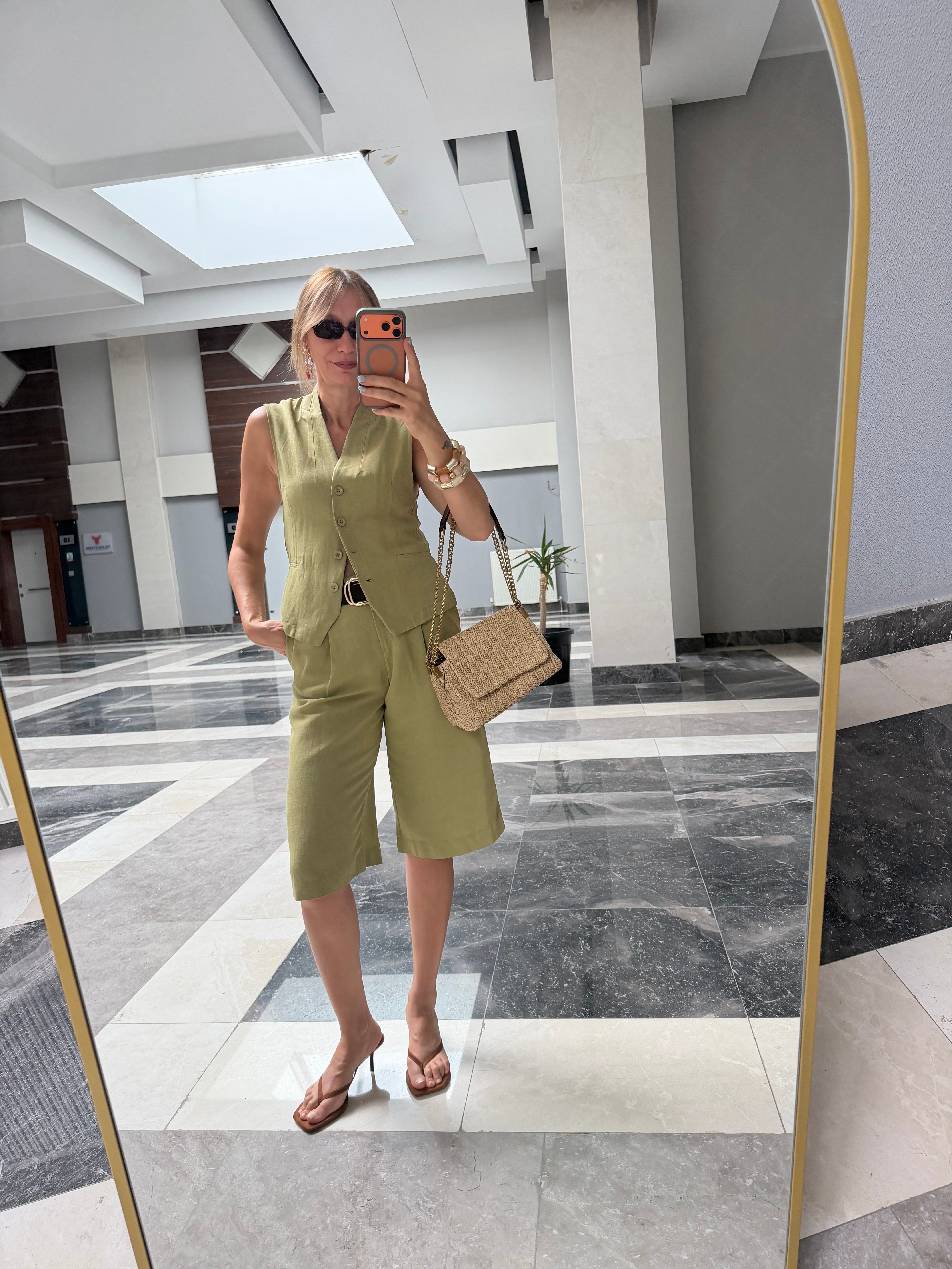Aura Zr Yelekli Takım Çağla