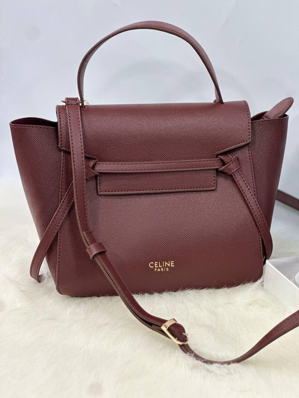 Balt Bag İn Grained Calfskin Çanta