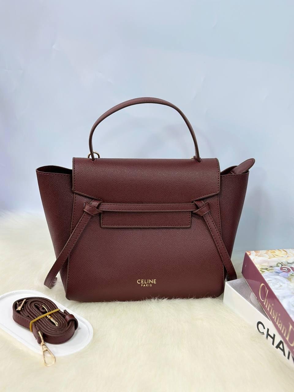 Balt Bag İn Grained Calfskin Çanta