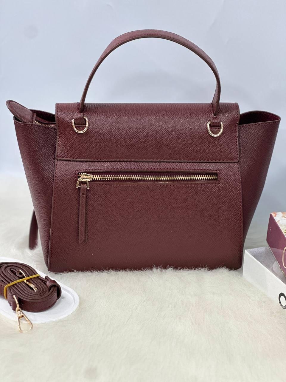 Balt Bag İn Grained Calfskin Çanta