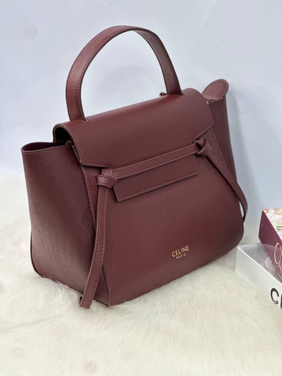 Balt Bag İn Grained Calfskin Çanta