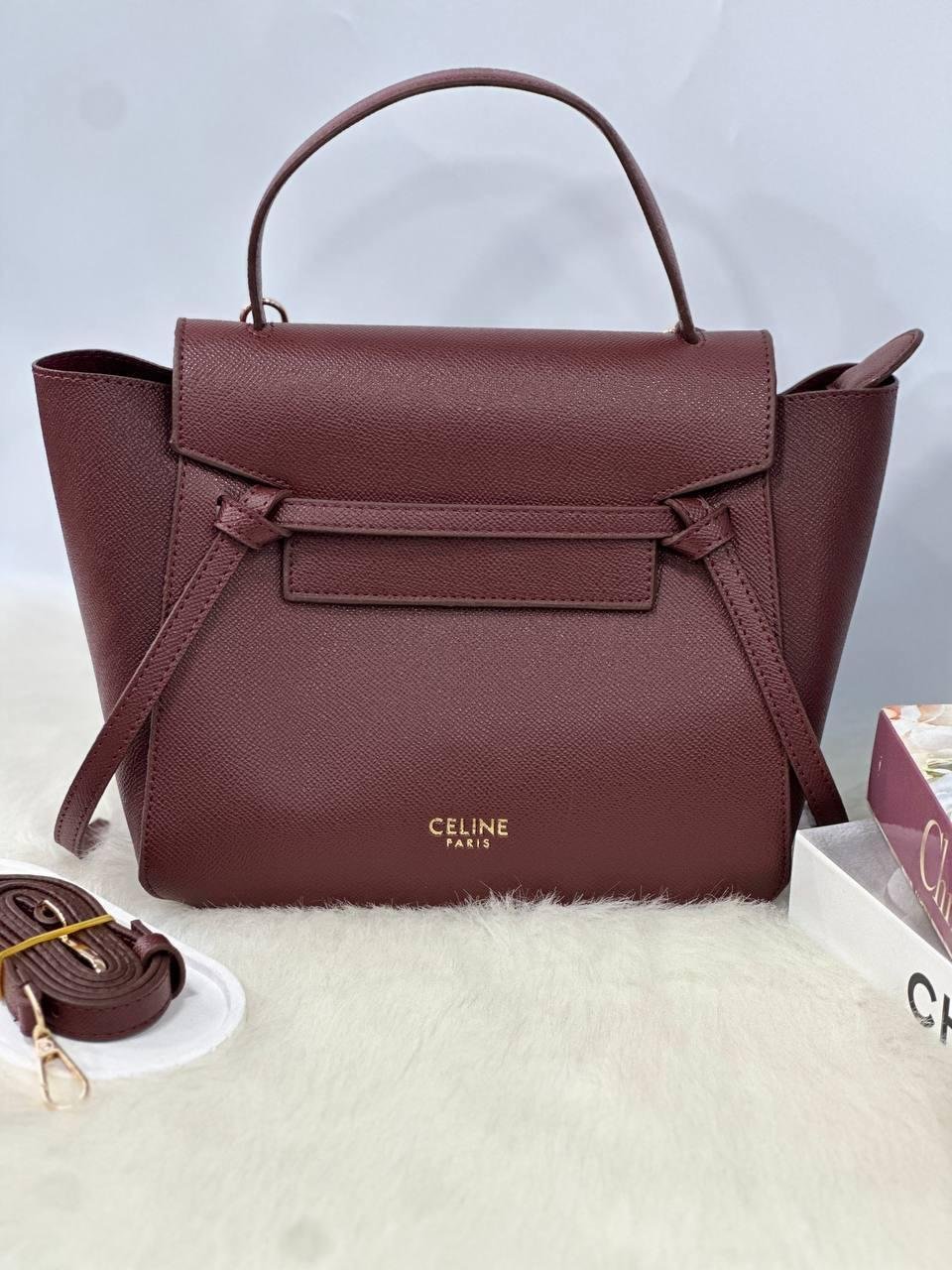 Balt Bag İn Grained Calfskin Çanta