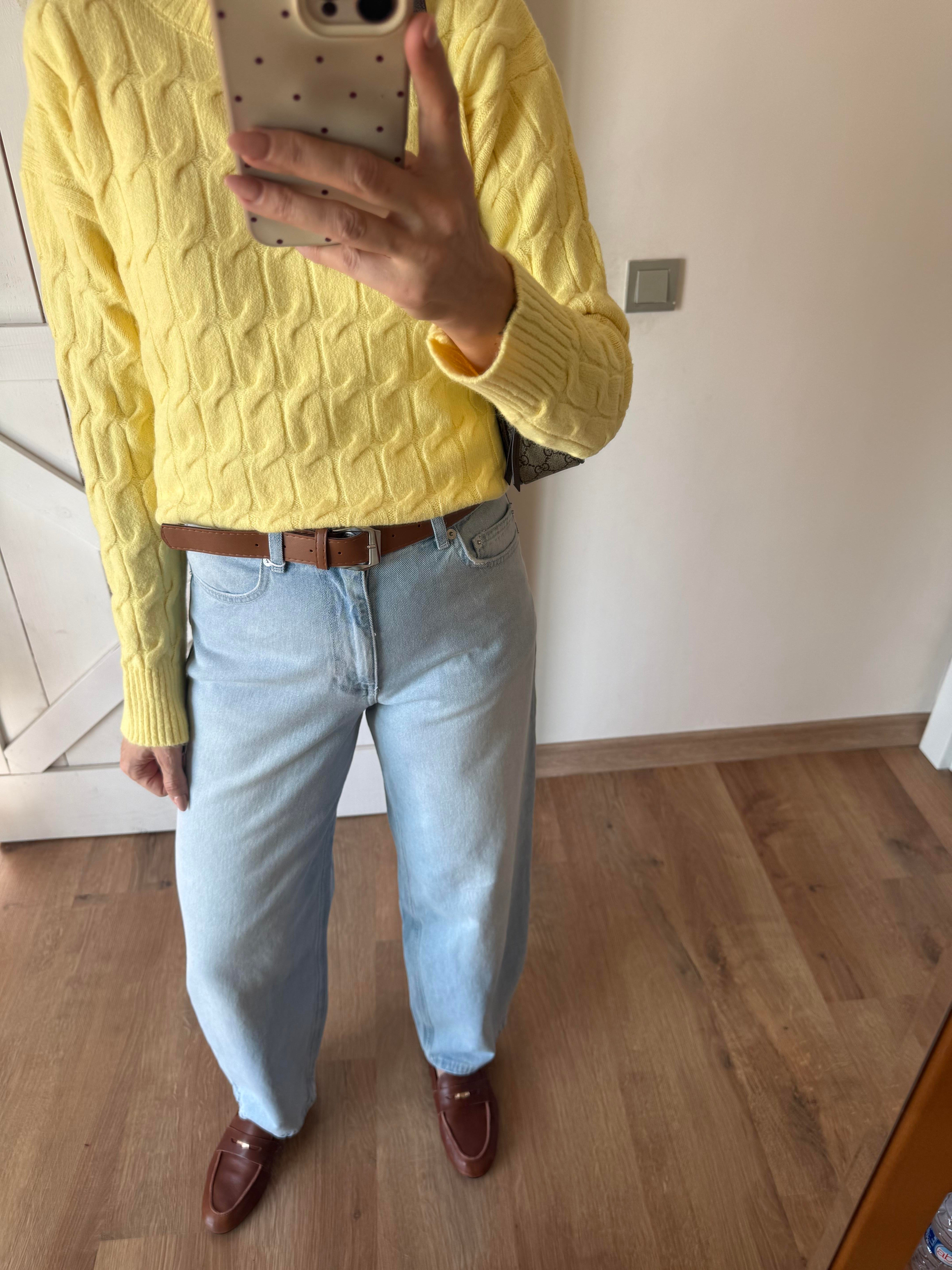 Barrel Leg Jean Pantolon