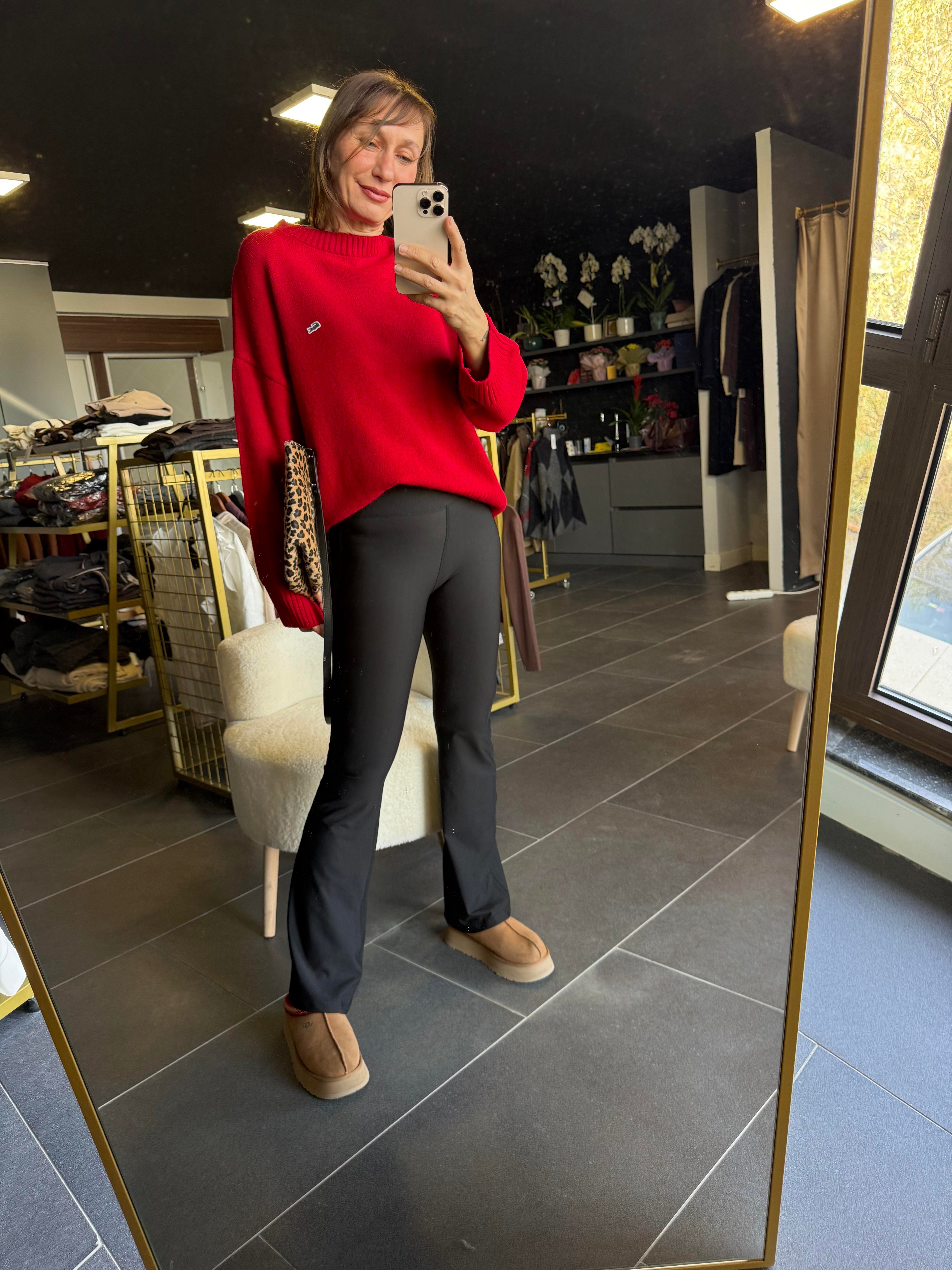 Basic Kırmızı Kazak