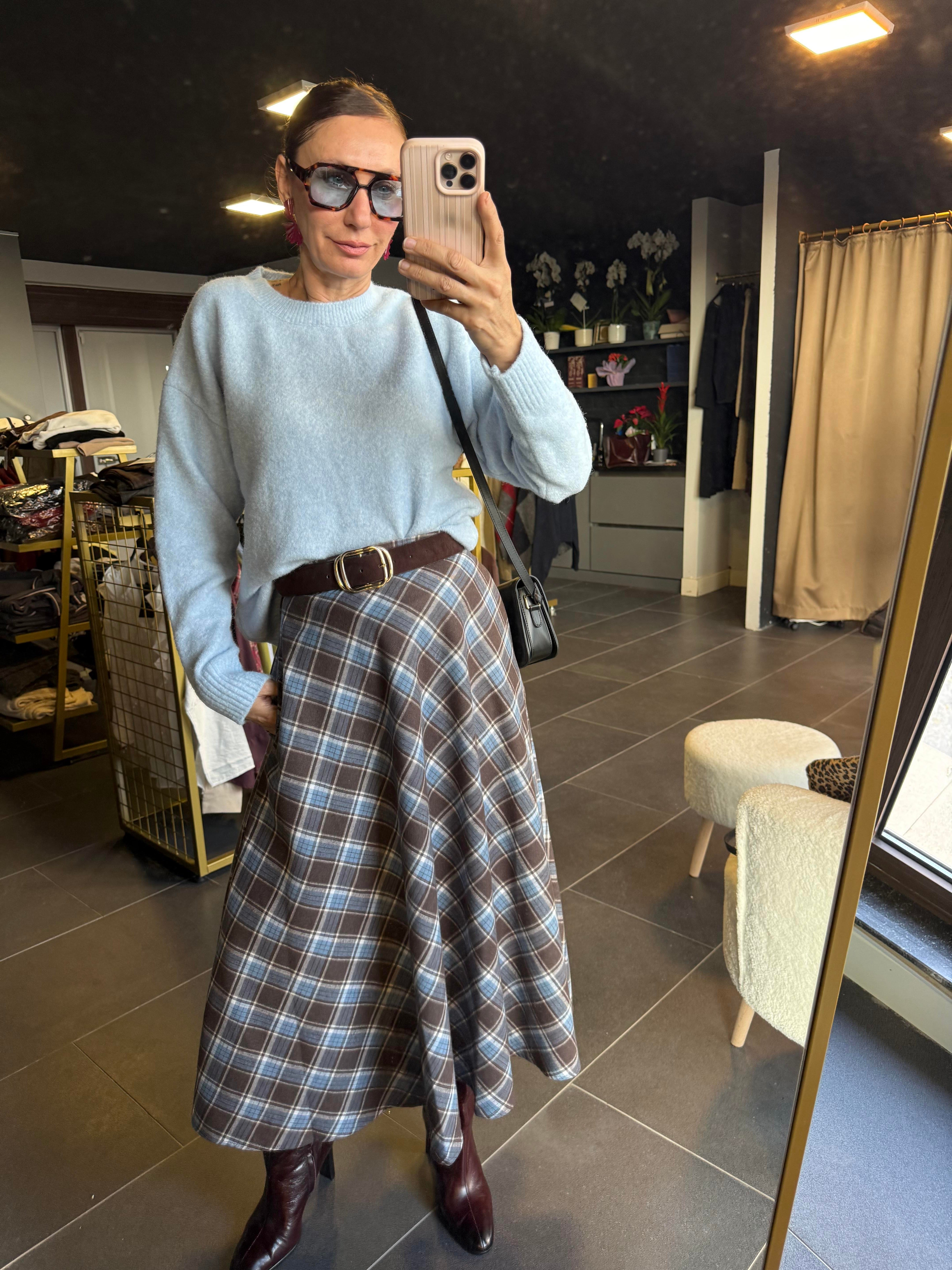 Bebek Mavi Basic Zr Yumoş Kazak