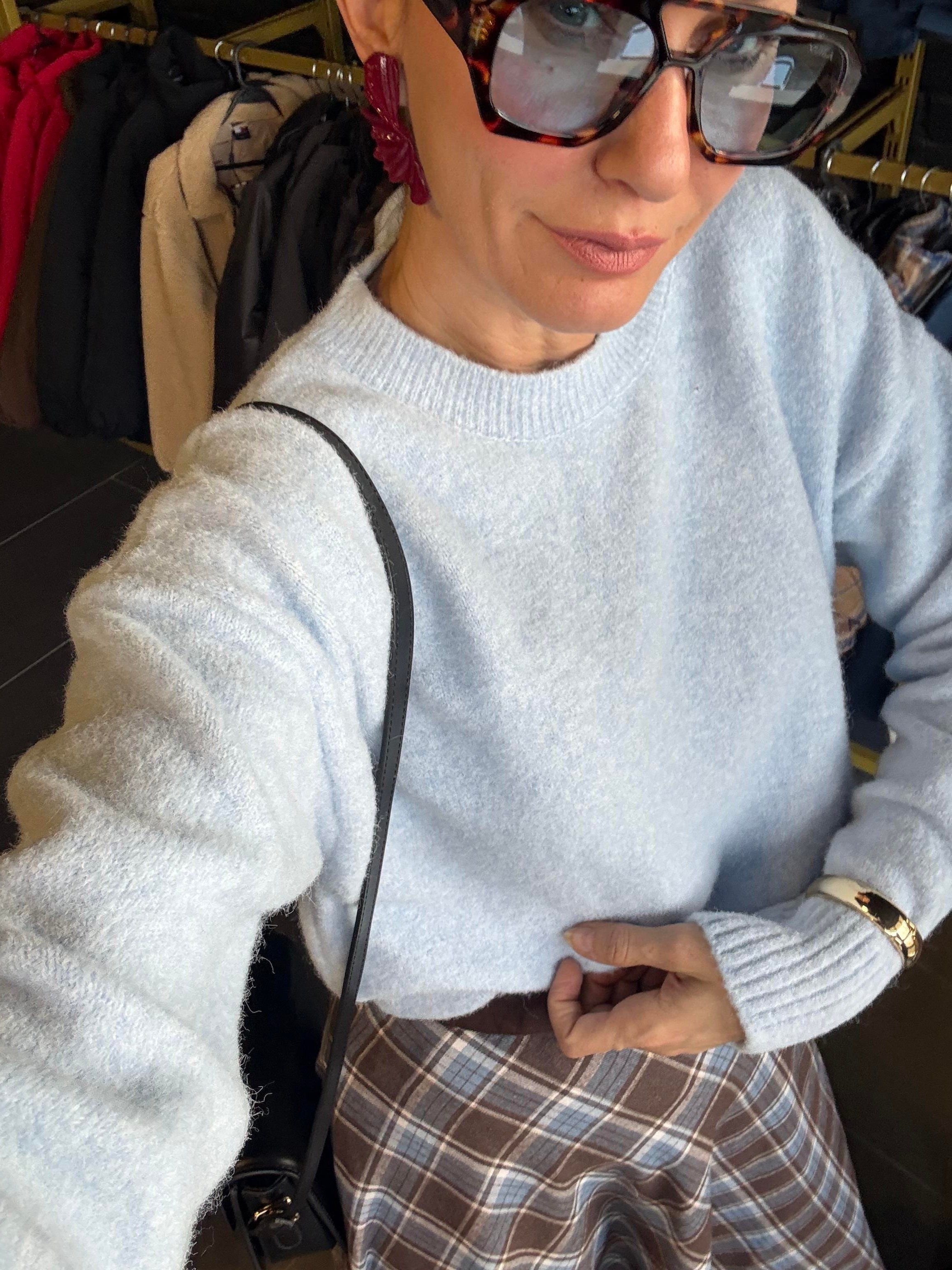 Bebek Mavi Basic Zr Yumoş Kazak