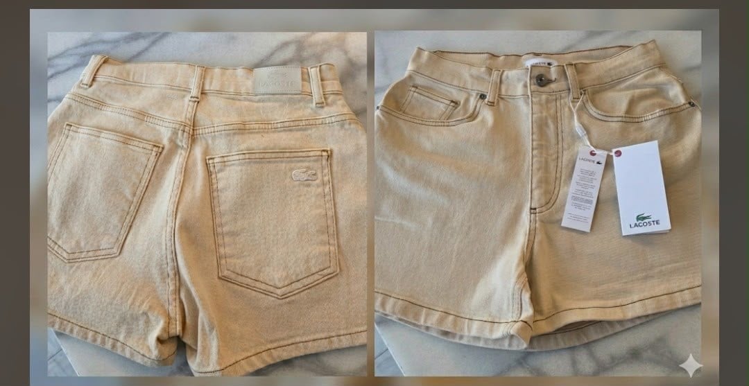 Bej Lcs Denim Şort