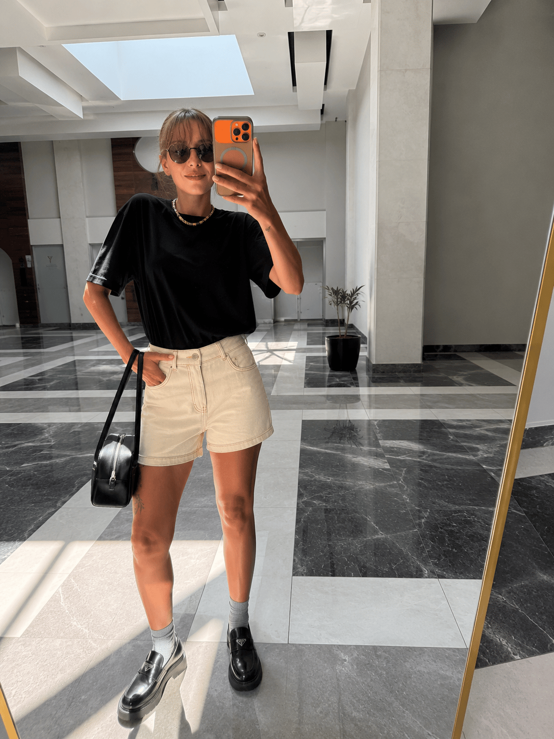 Bej Lcs Denim Şort