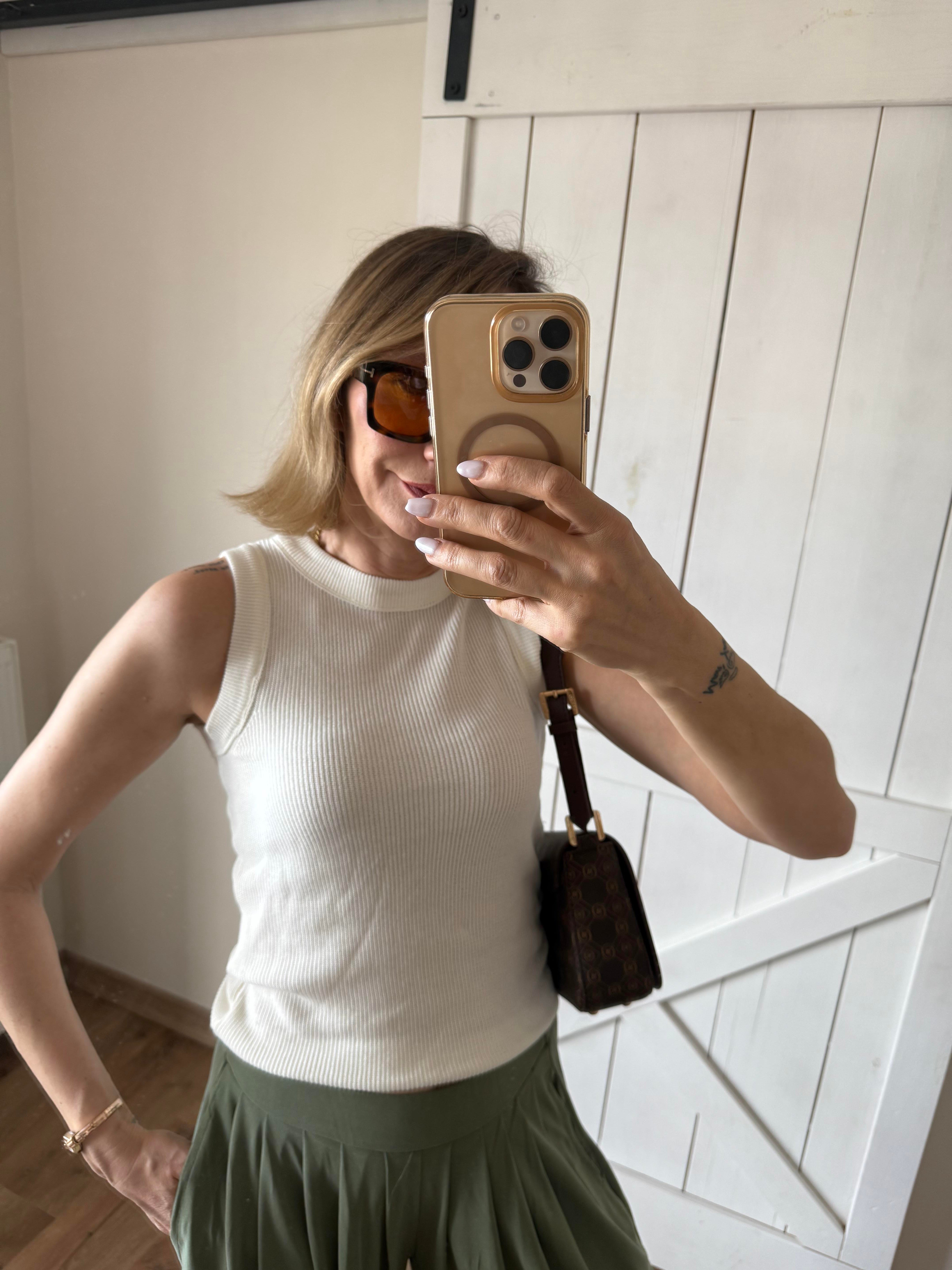 Beyaz Halter  Massi Atlet