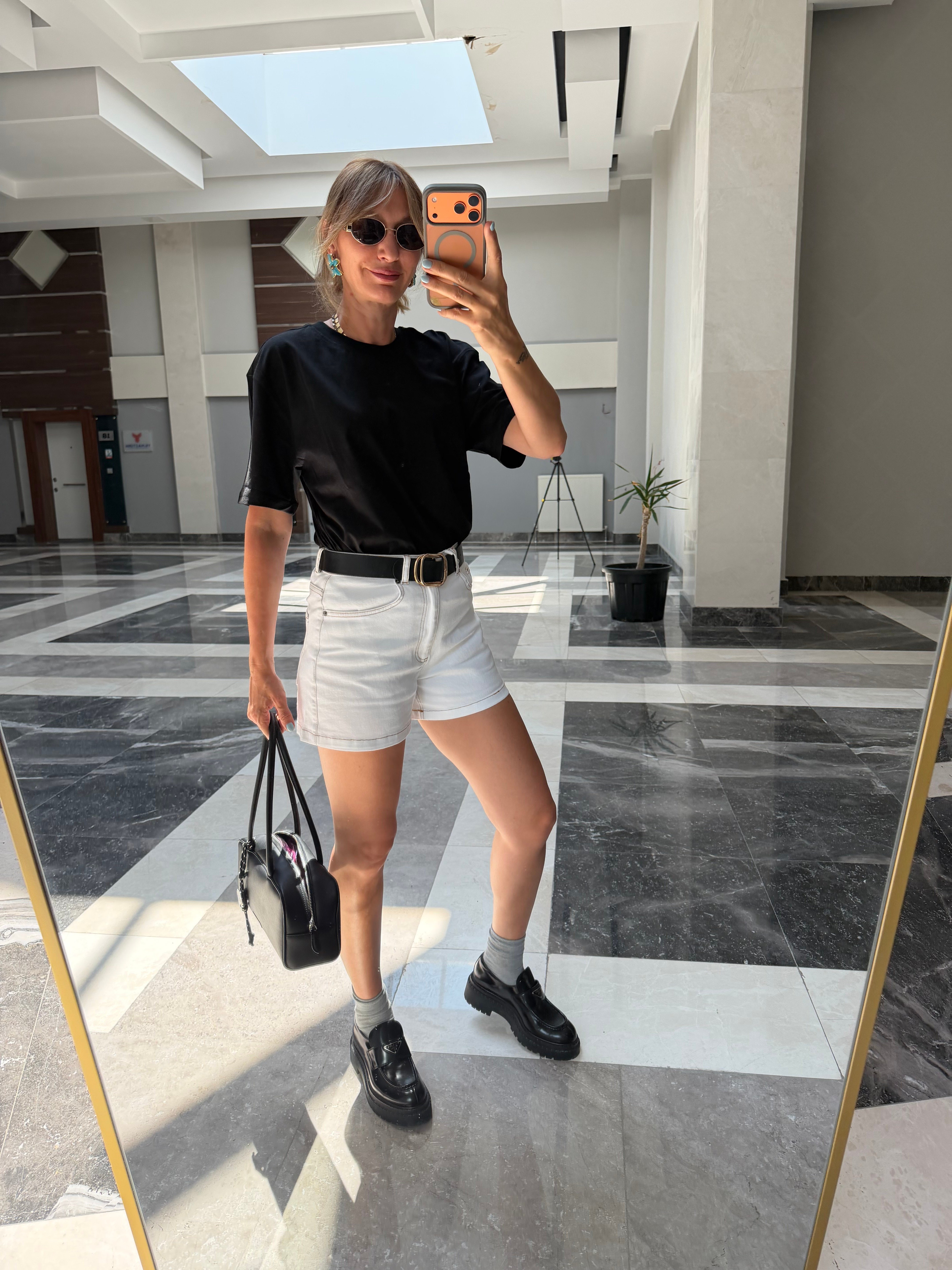 Beyaz Lcs Denim Şort