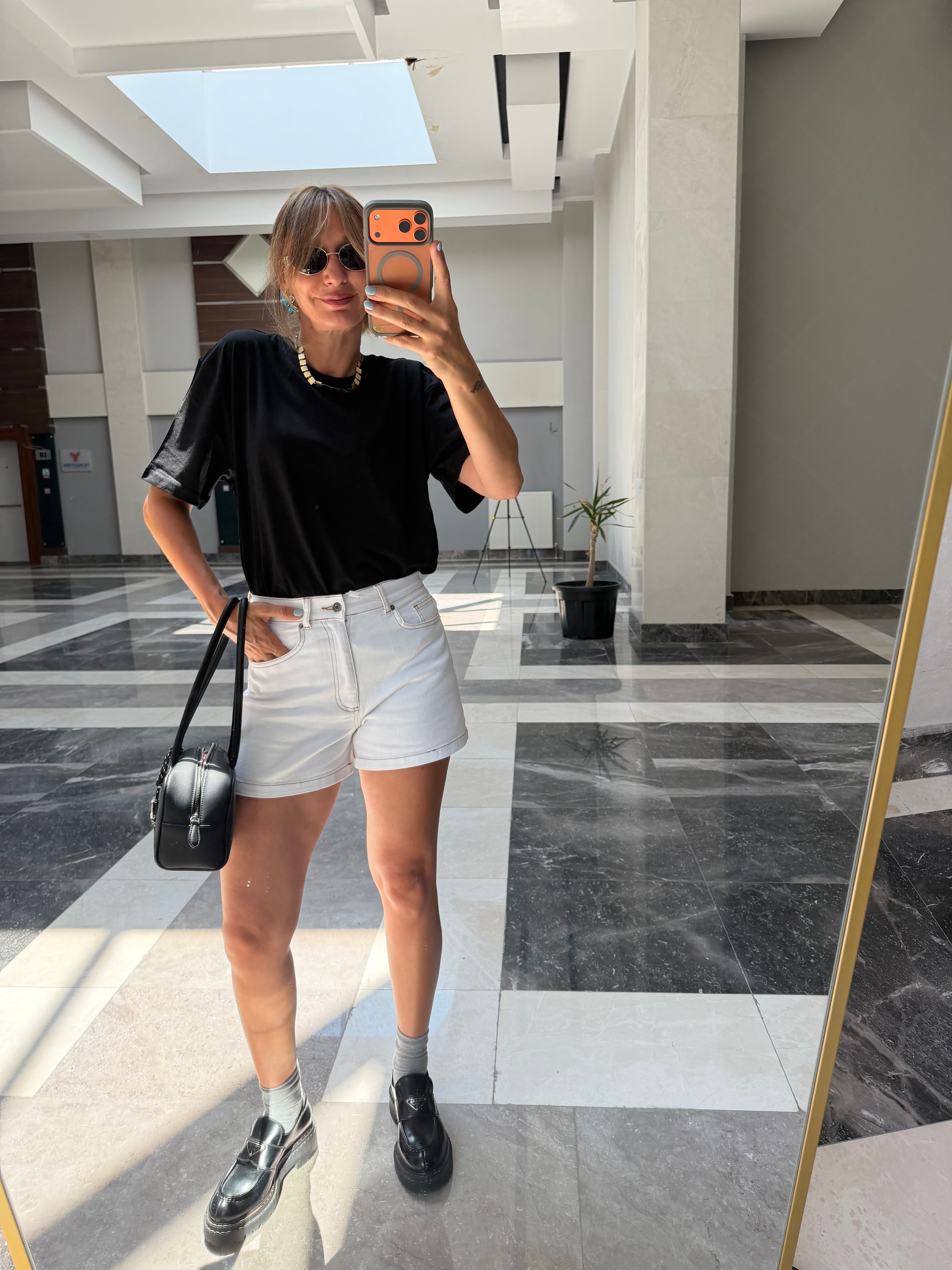 Beyaz Lcs Denim Şort