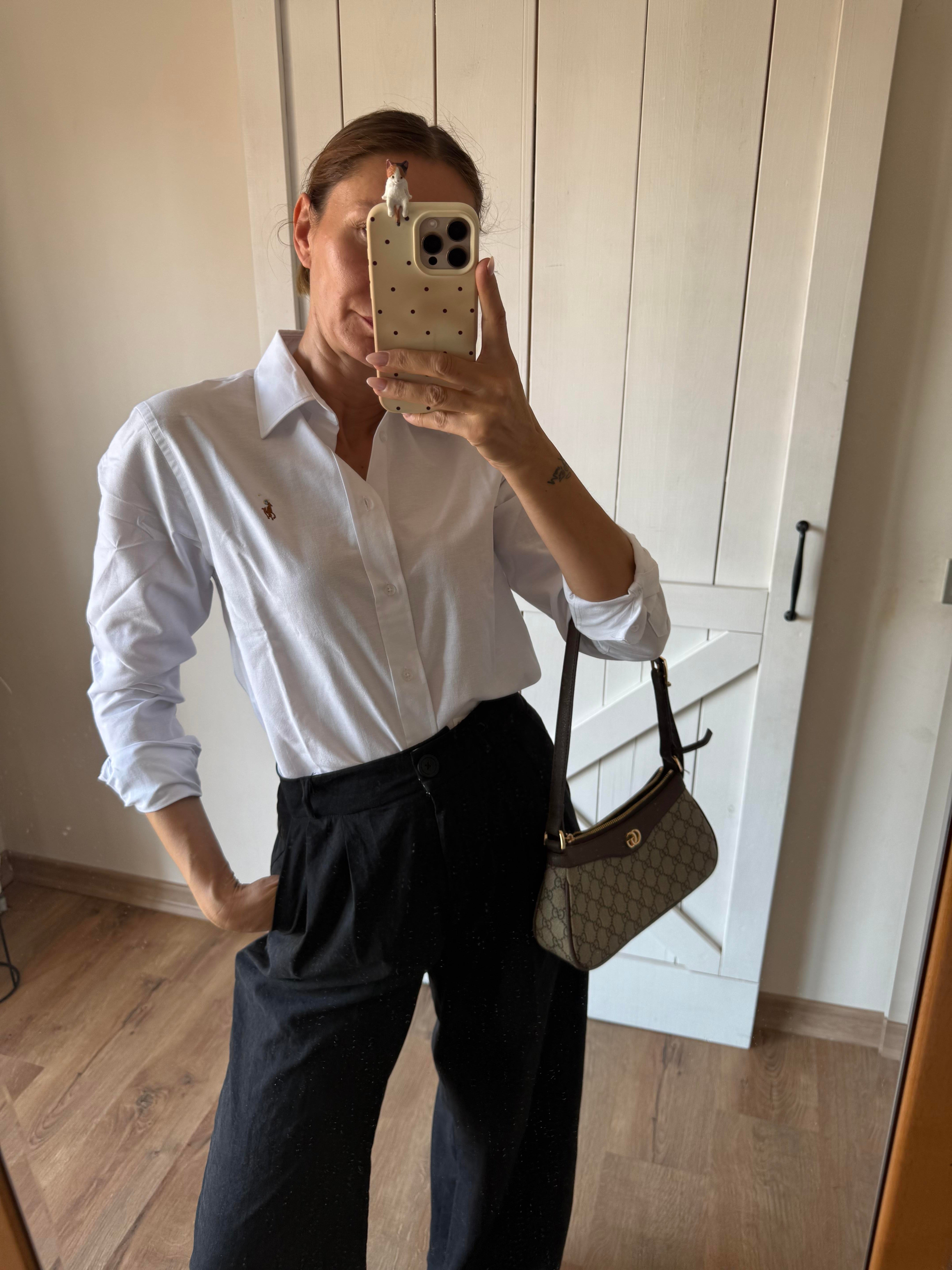 Beyaz Oxford Gömlek