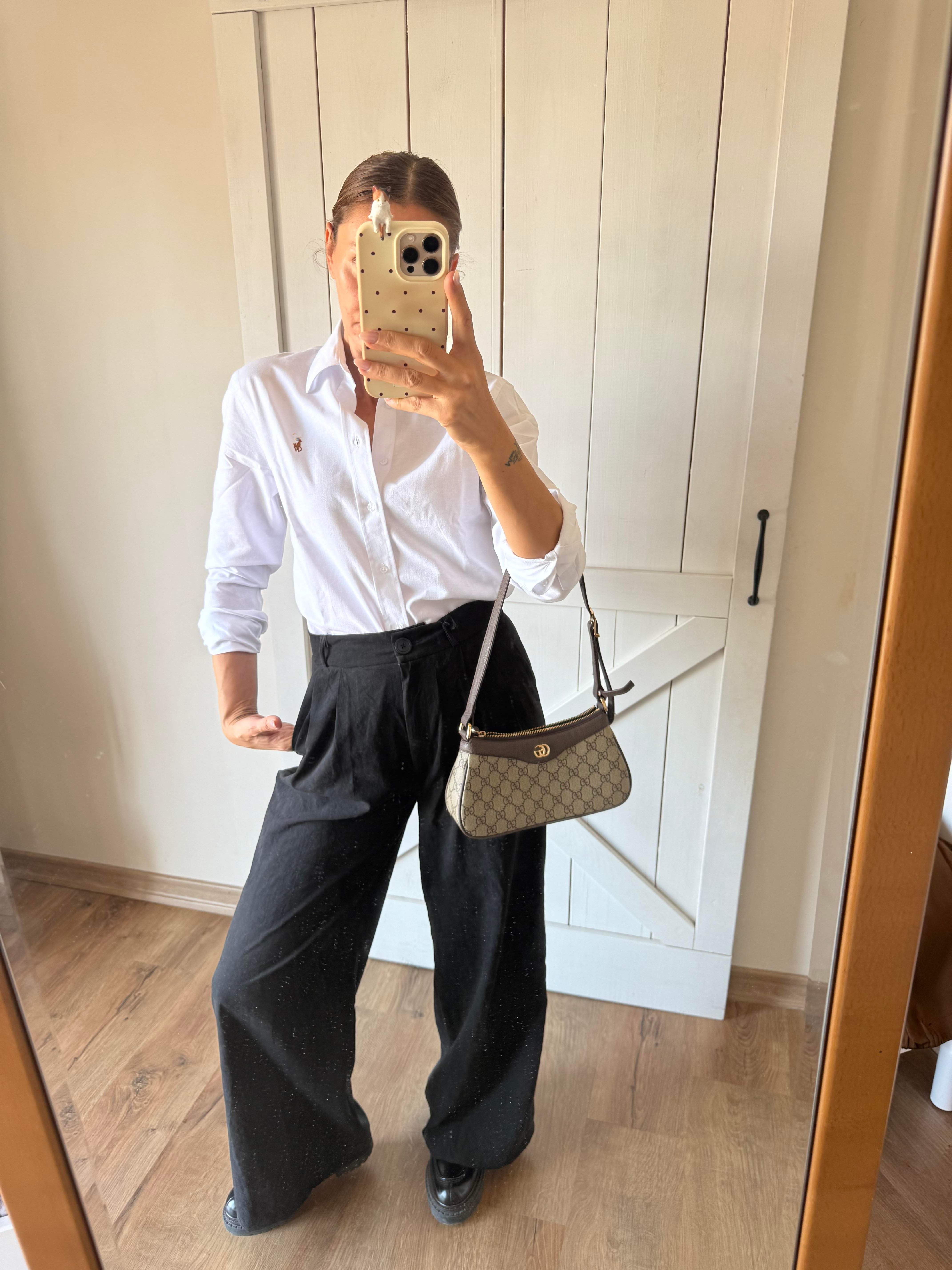 Beyaz Oxford Gömlek