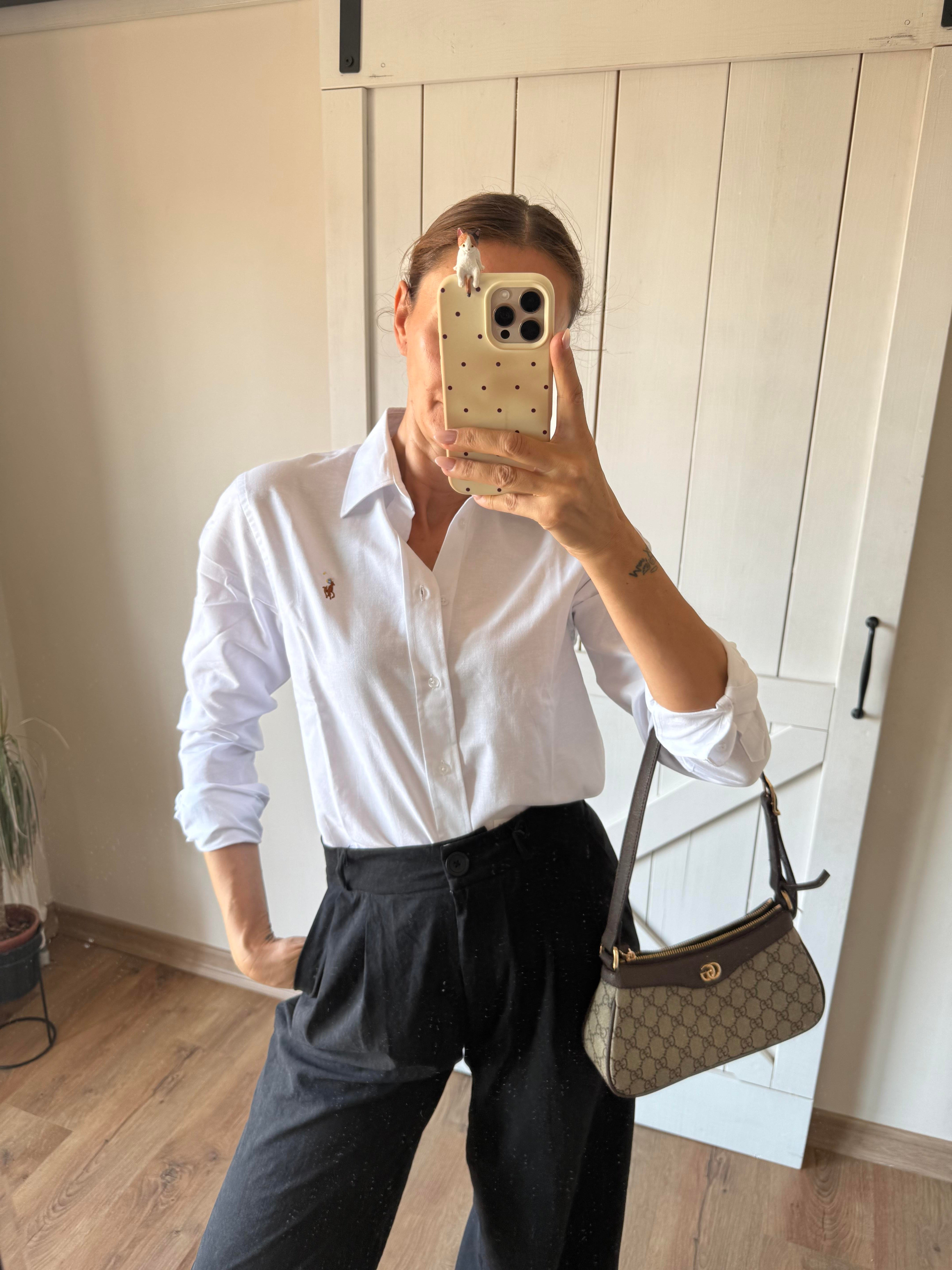 Beyaz Oxford Gömlek