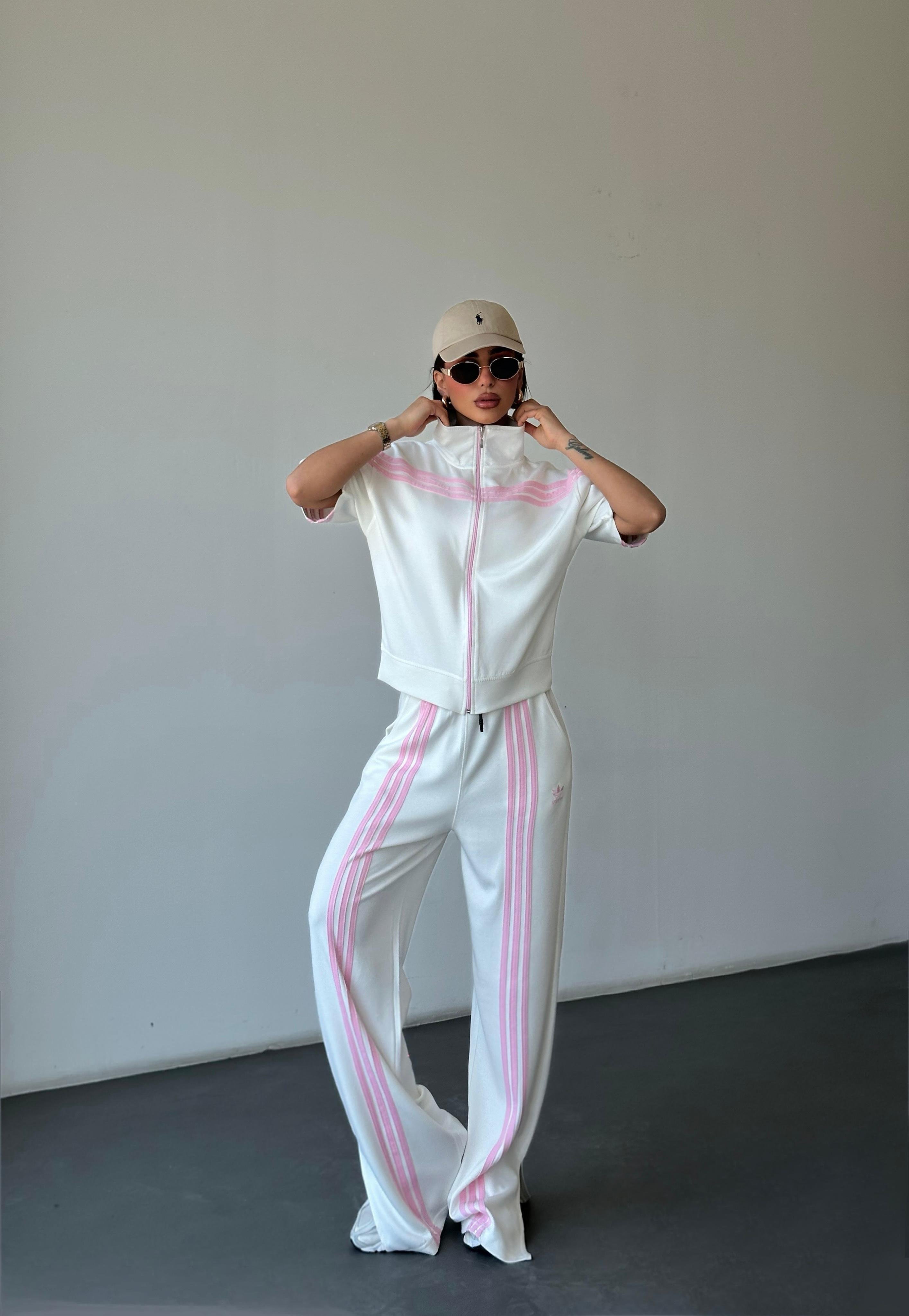 Beyaz Pembe Üçlü Originals Takım