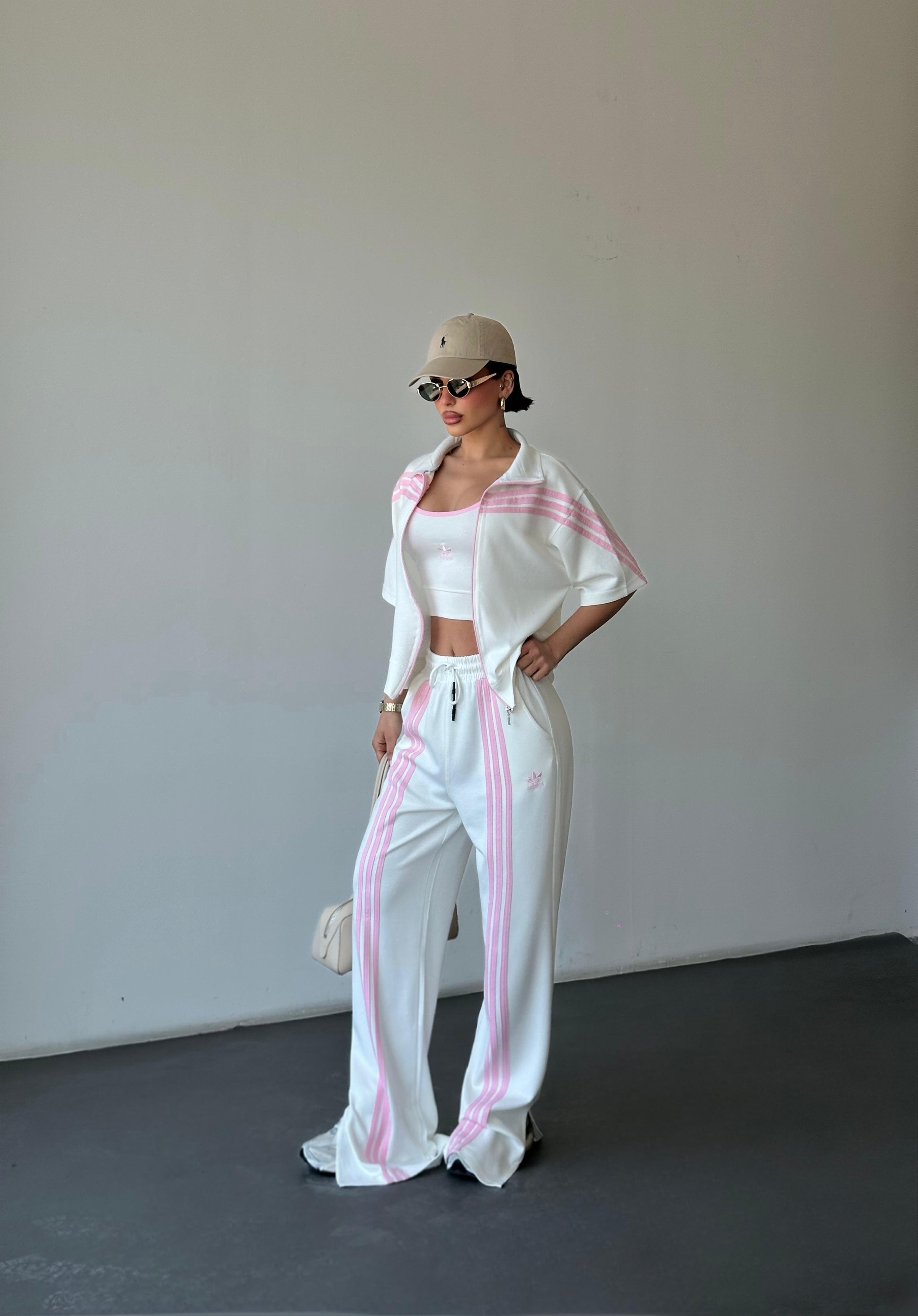 Beyaz Pembe Üçlü Originals Takım