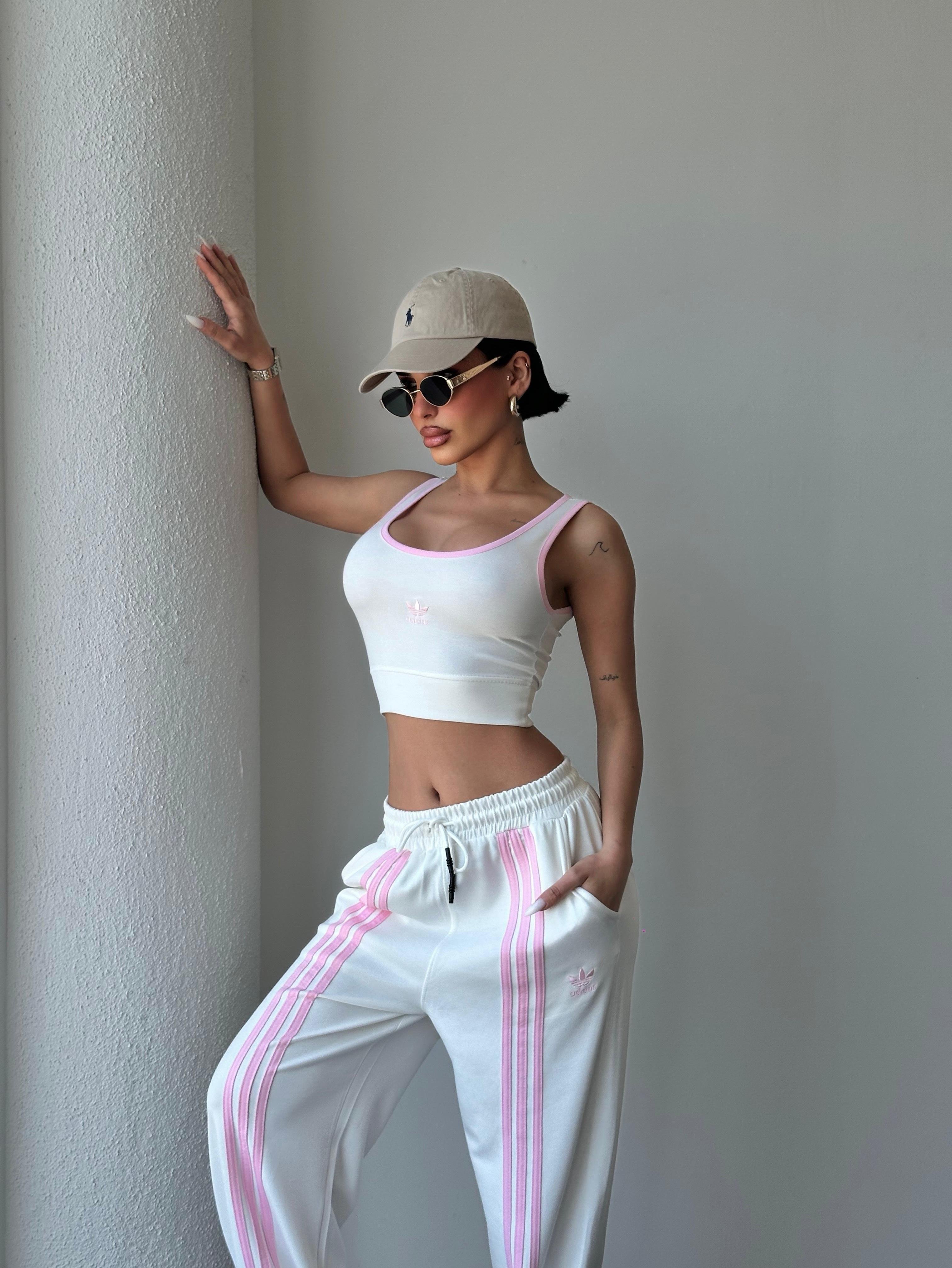 Beyaz Pembe Üçlü Originals Takım