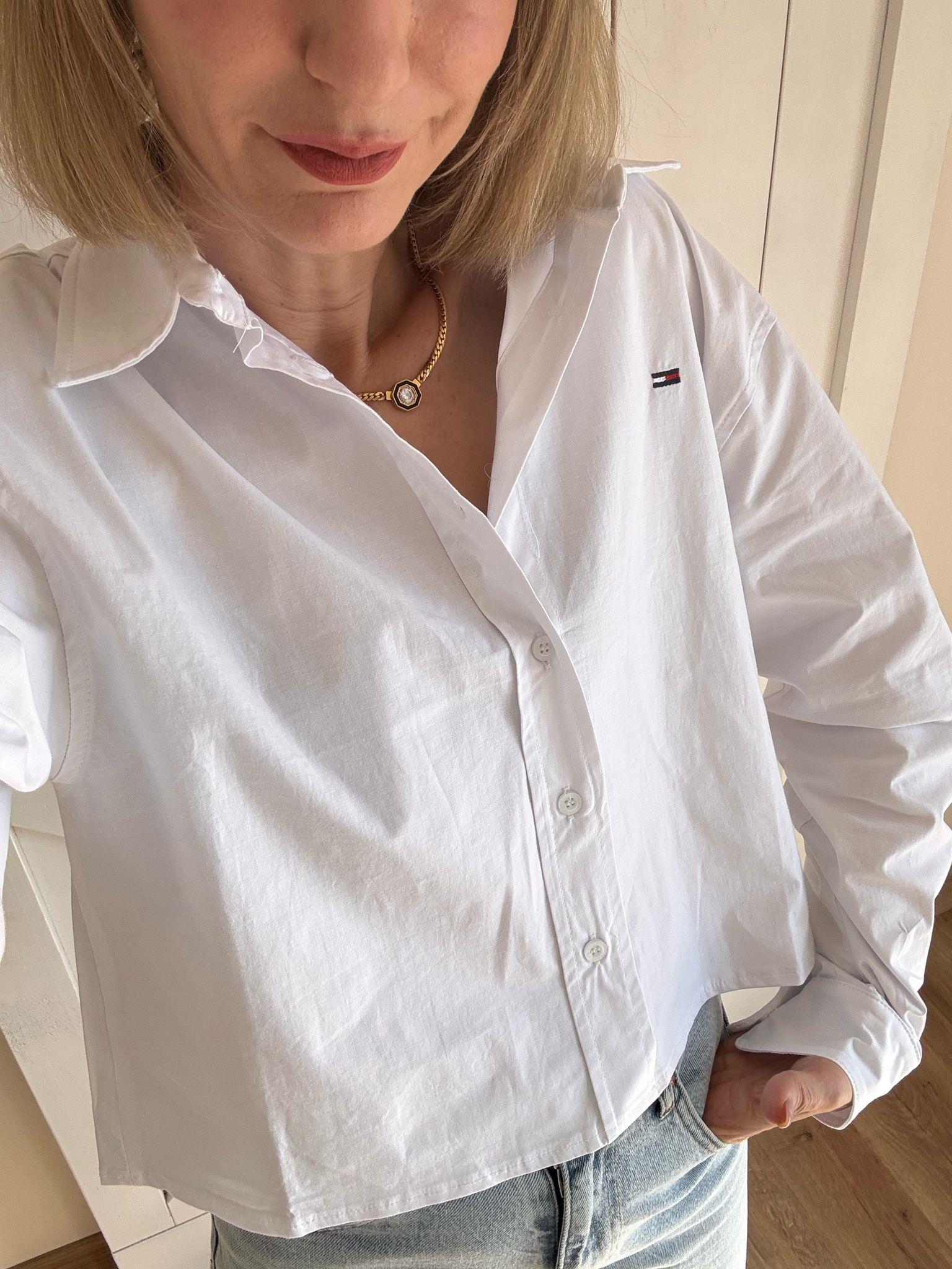 Beyaz Popi Gömlek