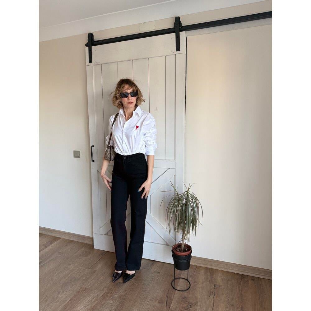 Black STRAİGHT JEAN