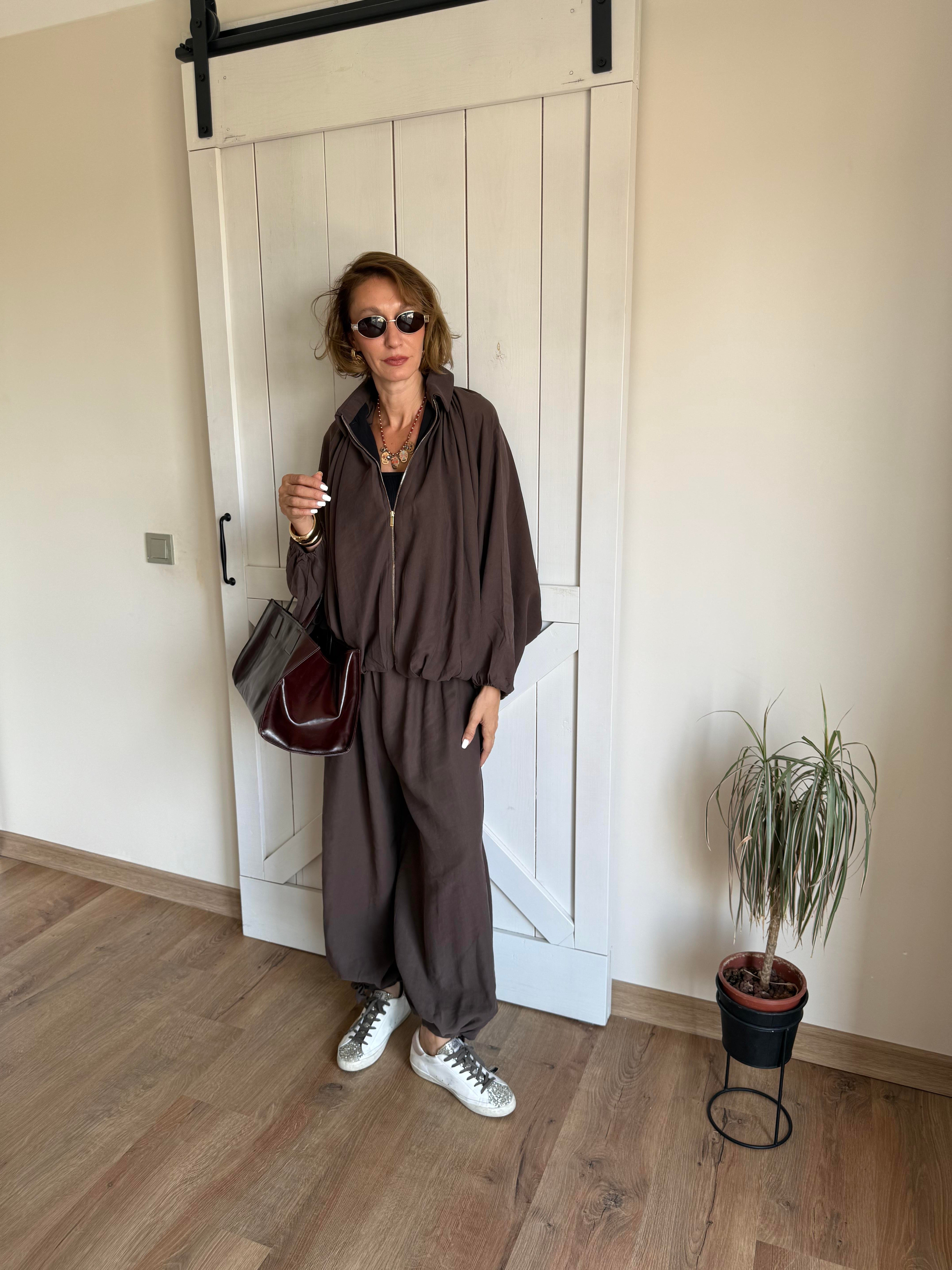 Bomber Ceket Pantolon Takım