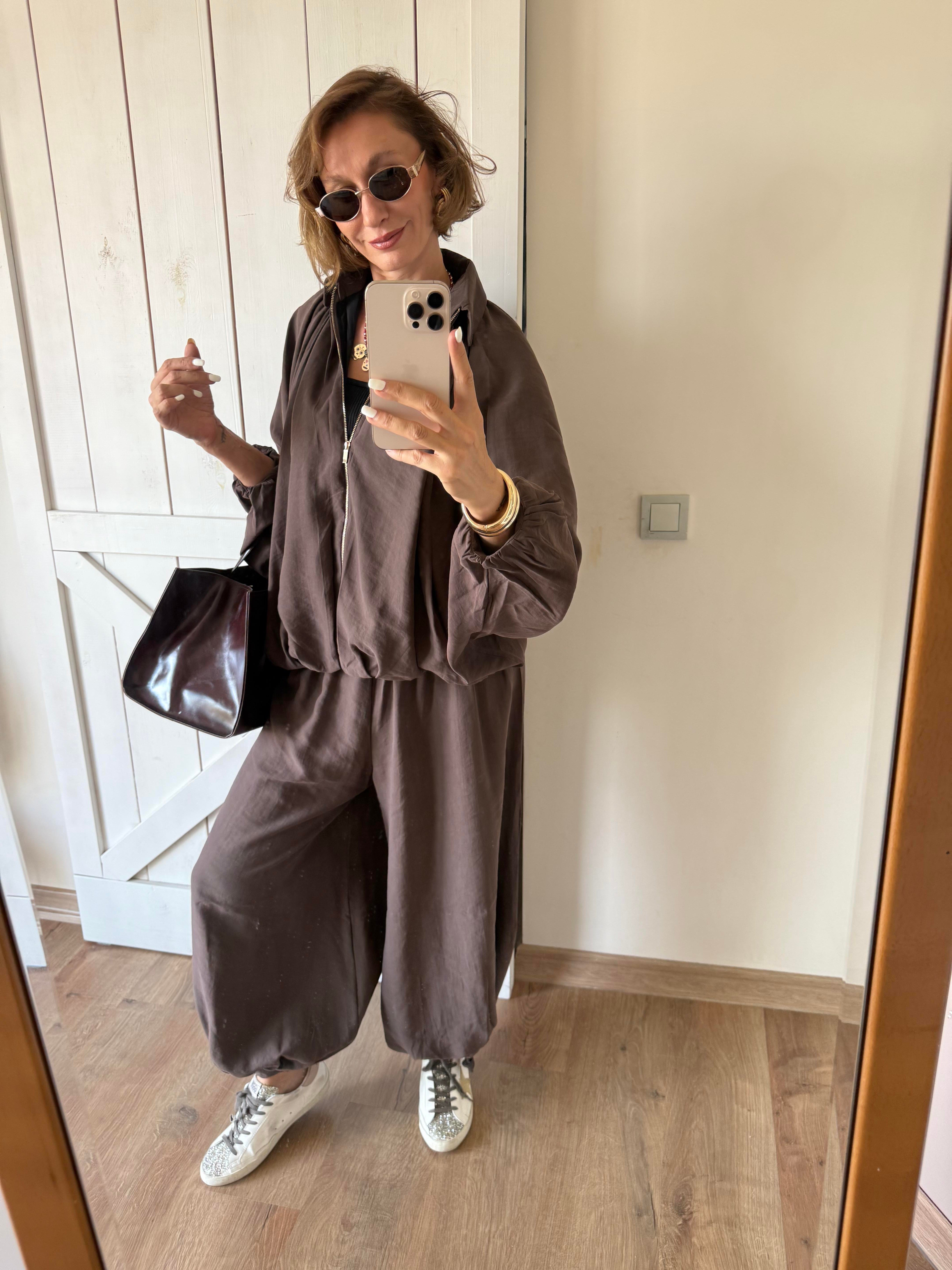 Bomber Ceket Pantolon Takım