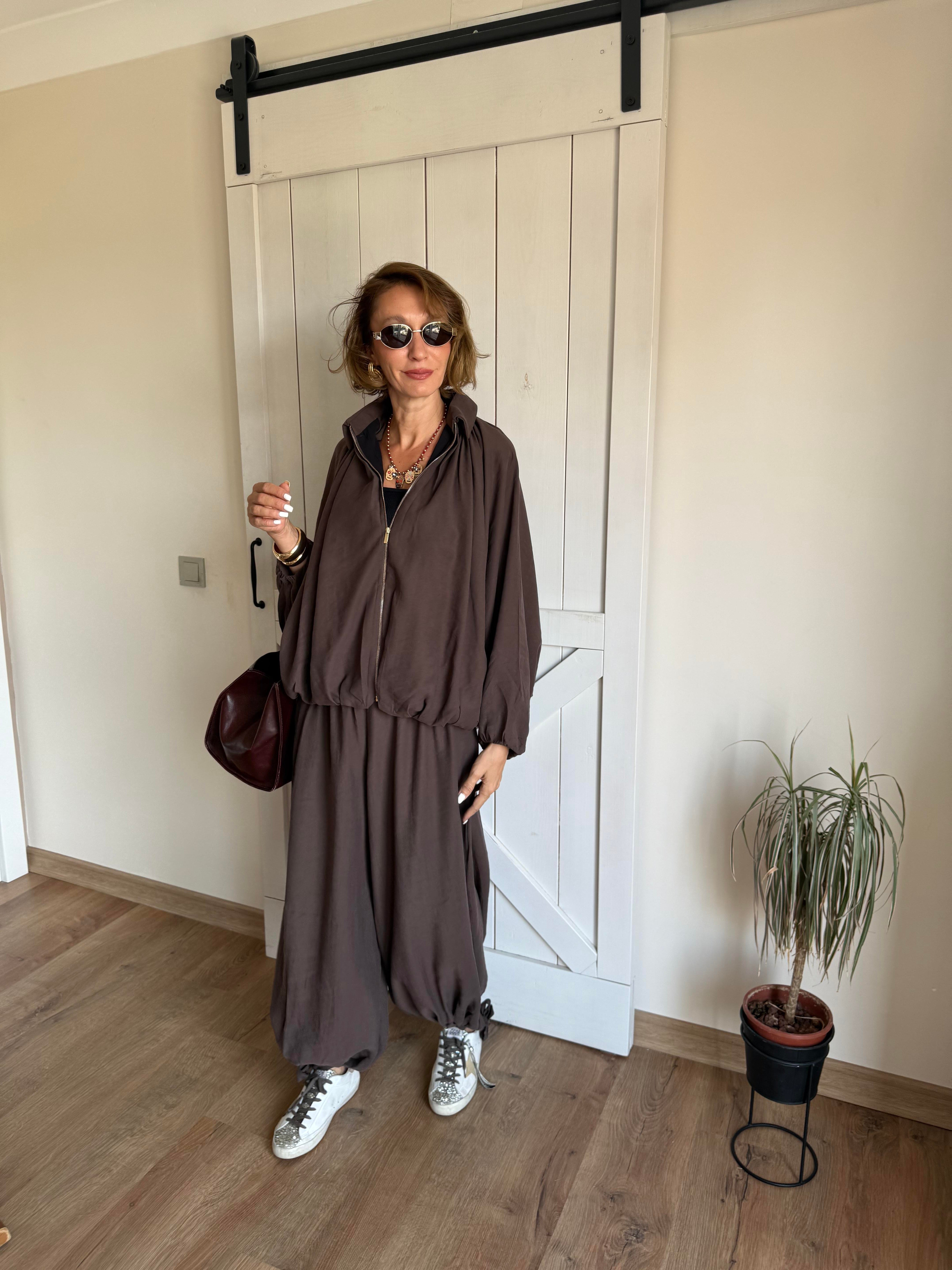 Bomber Ceket Pantolon Takım