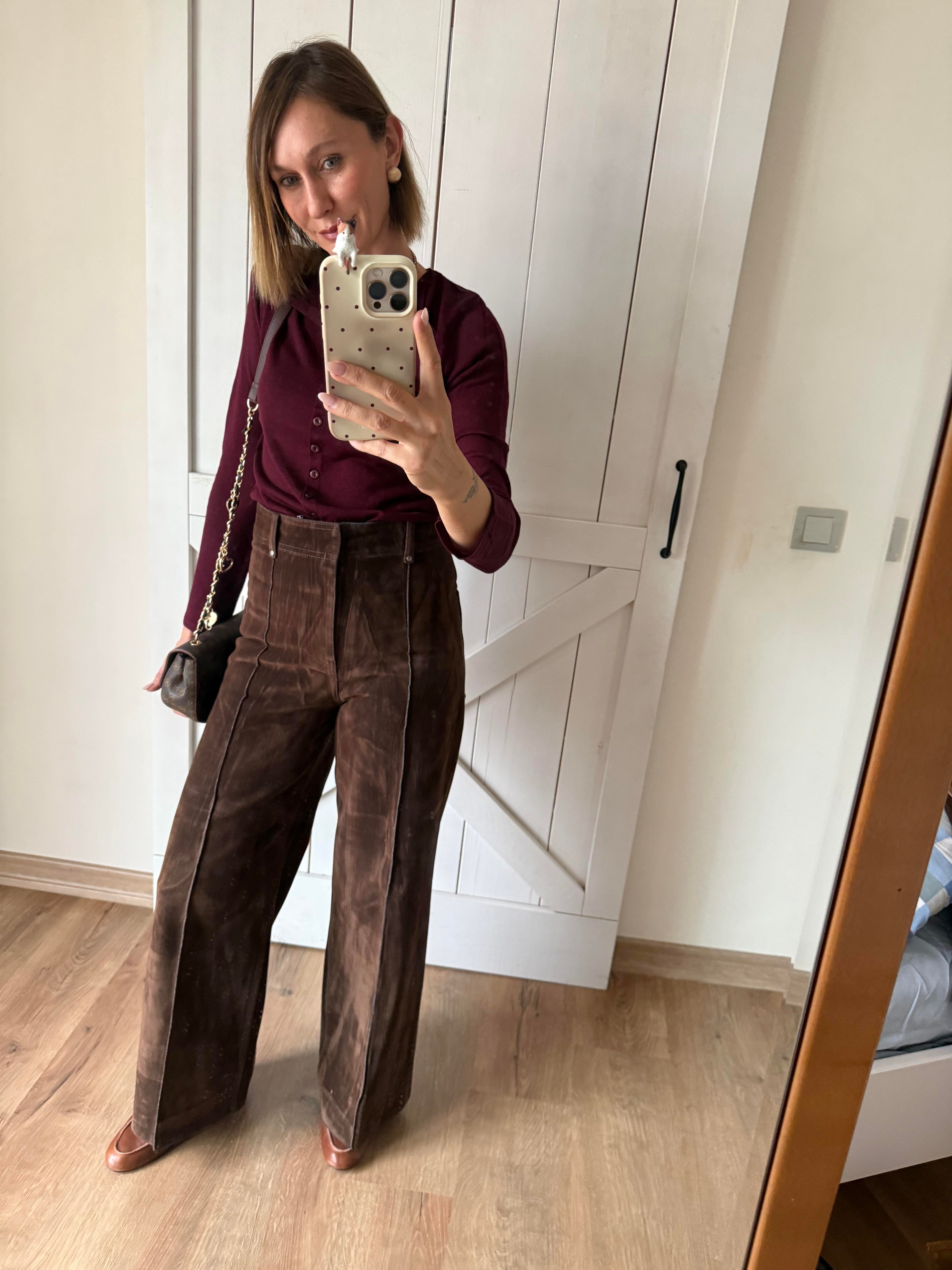 Bordo Sold Massi Hırka