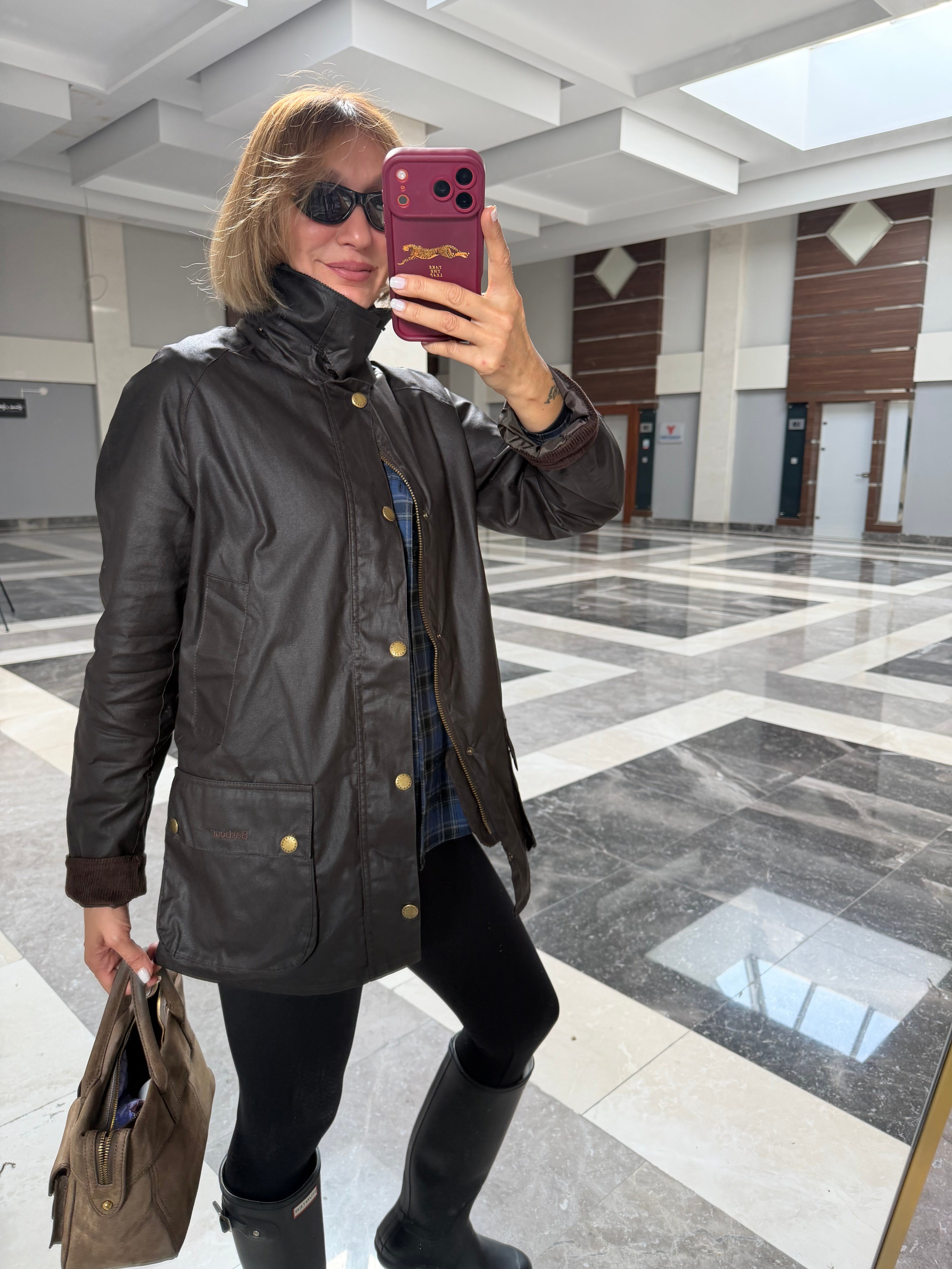 Brown Broşlu Orj Renk Kadife Yaka Klasik Model Barbır