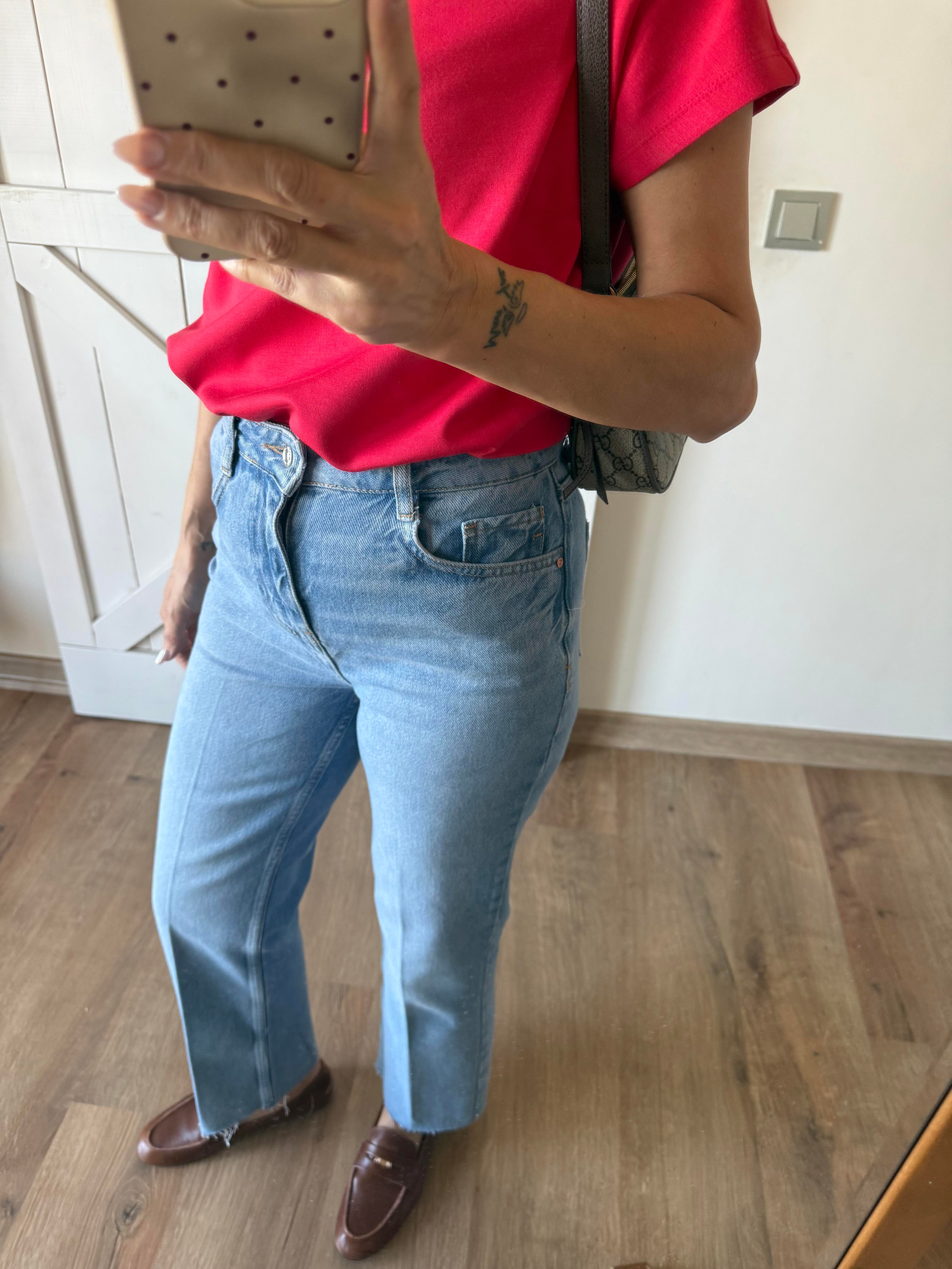 Buz Mavi Straight Jean