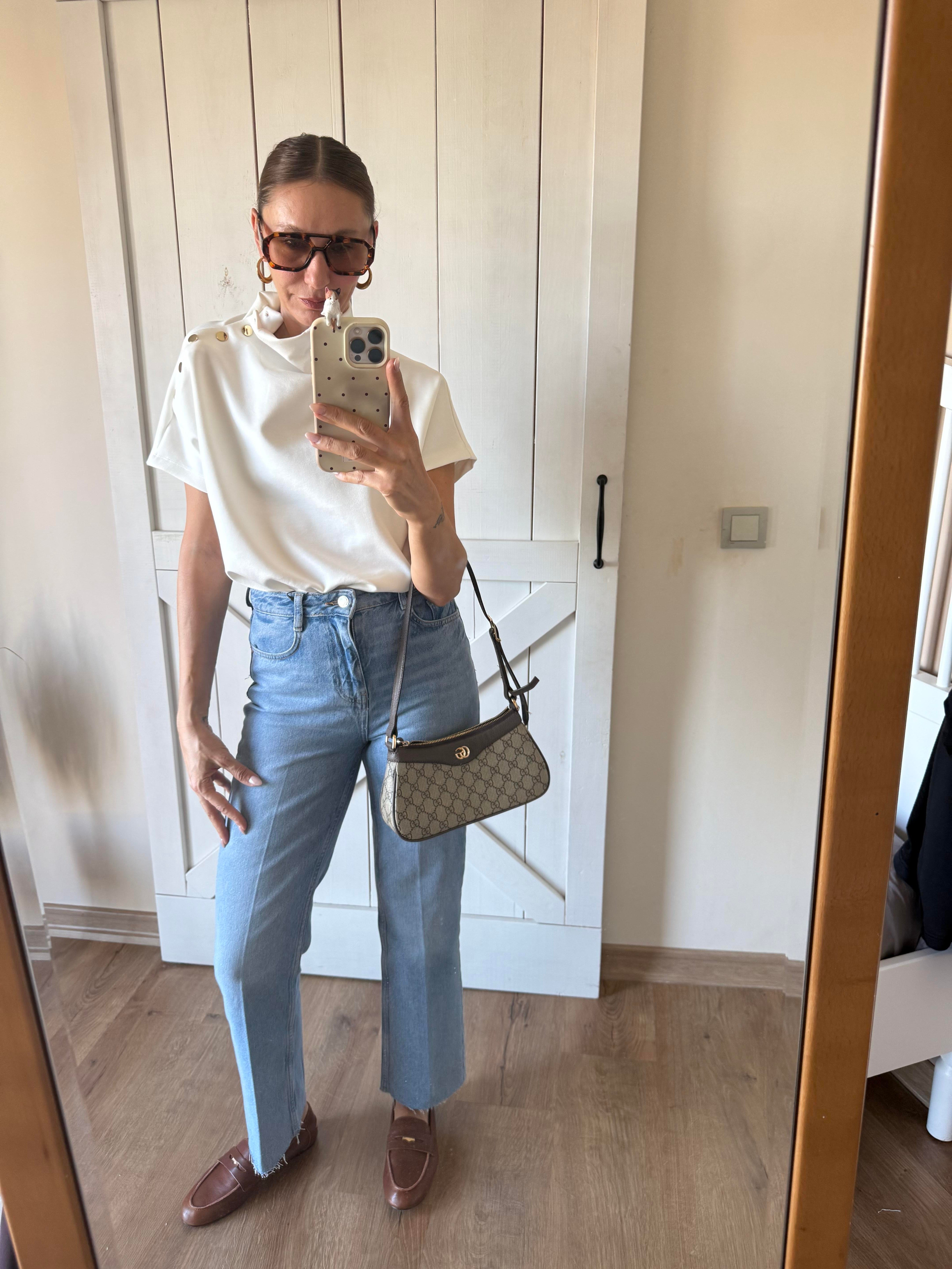 Buz Mavi Straight Jean