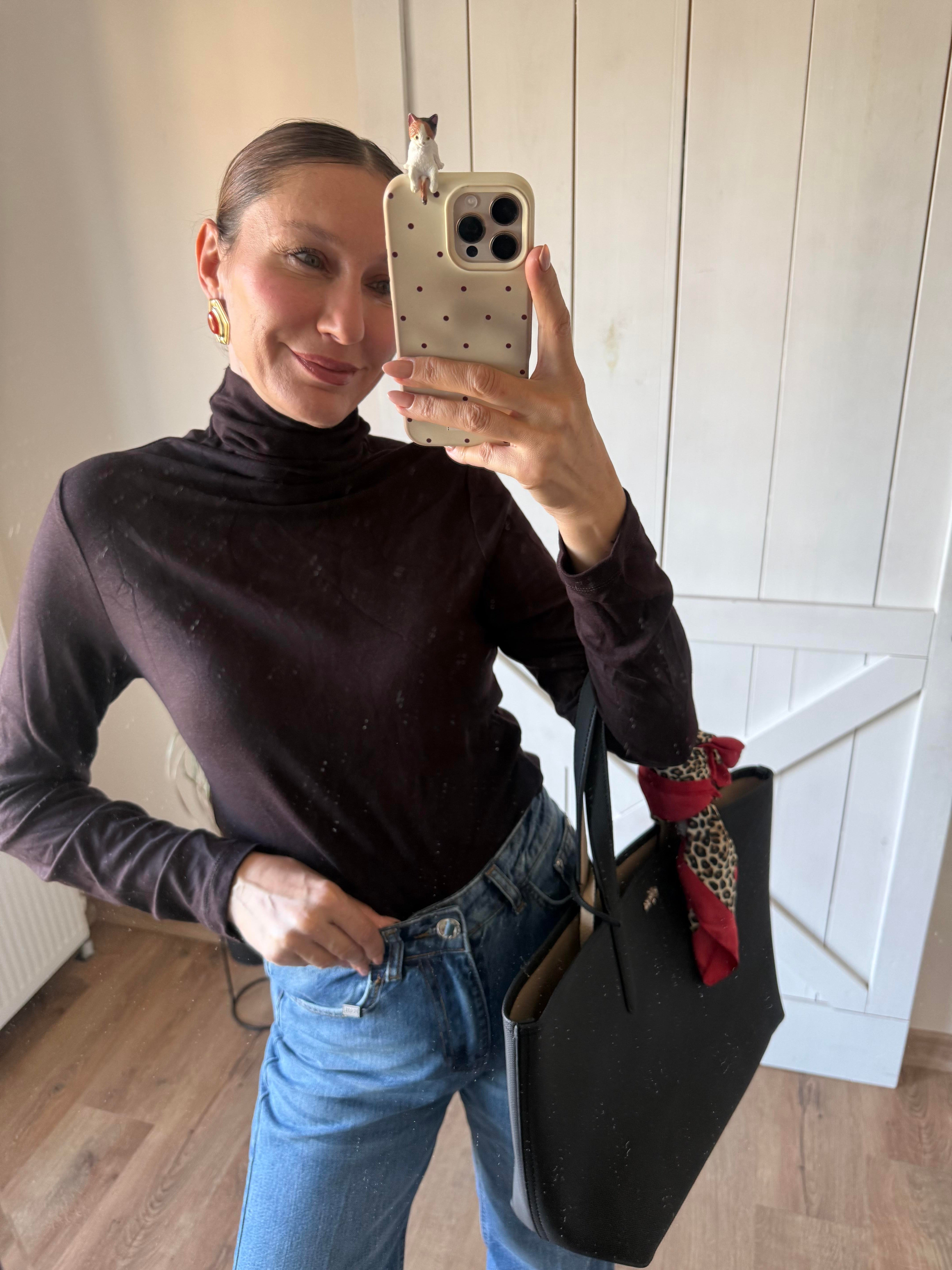 Buzzy Acı Kahve Dik Yaka Boyd