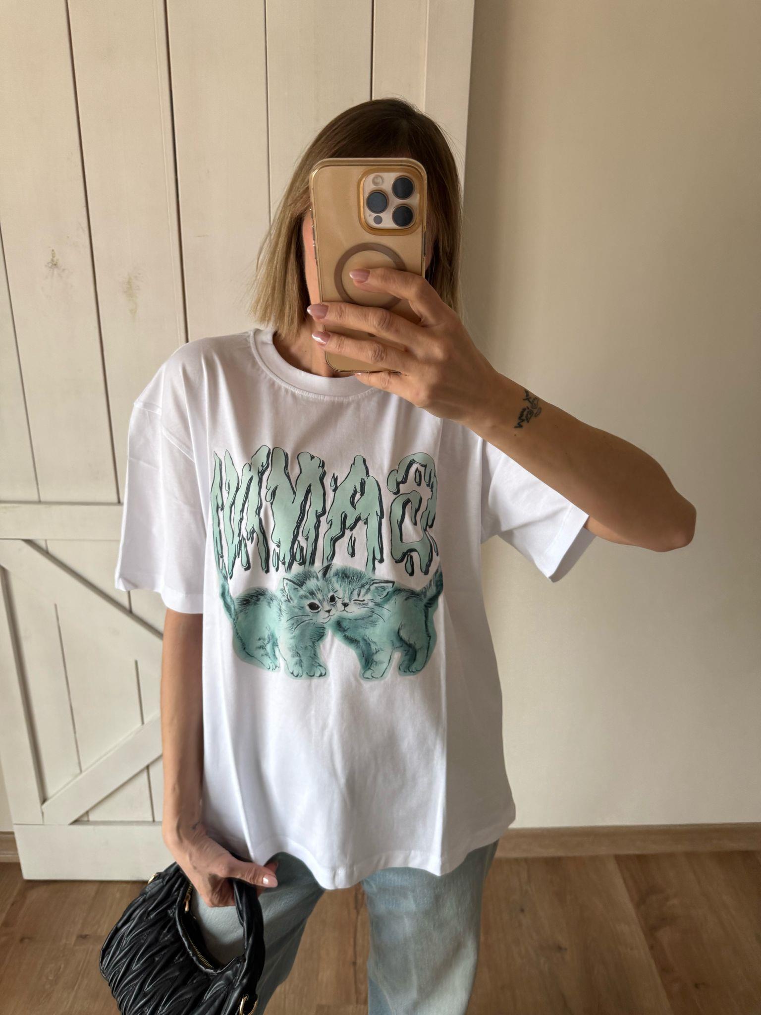 CATs GNN OVERSİZE T-SHİRT