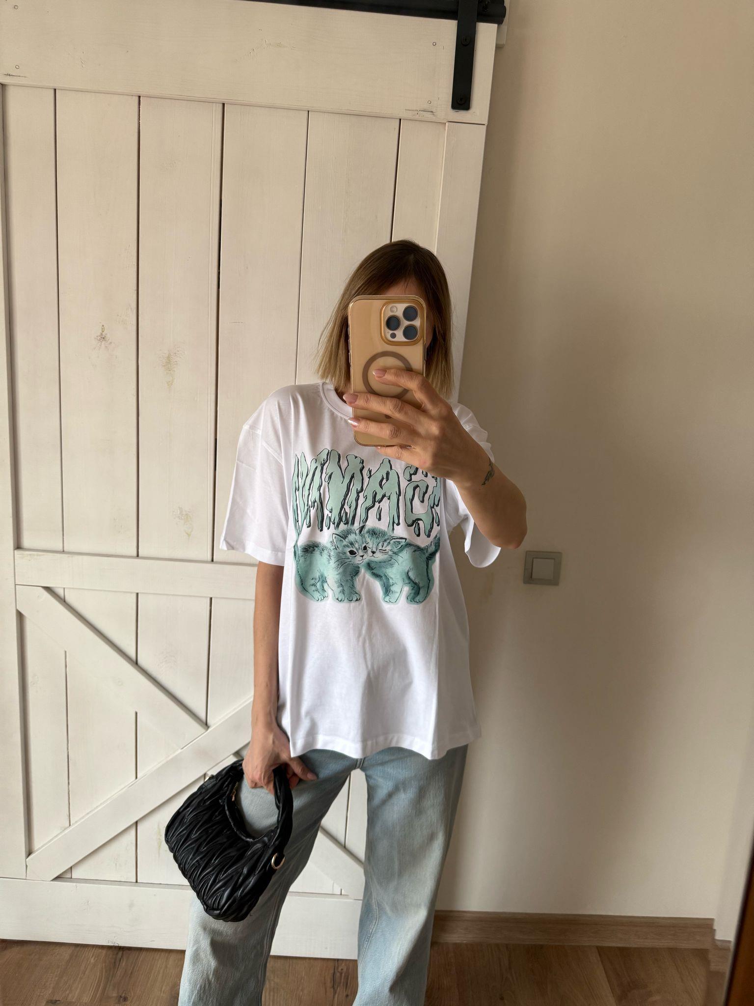 CATs GNN OVERSİZE T-SHİRT