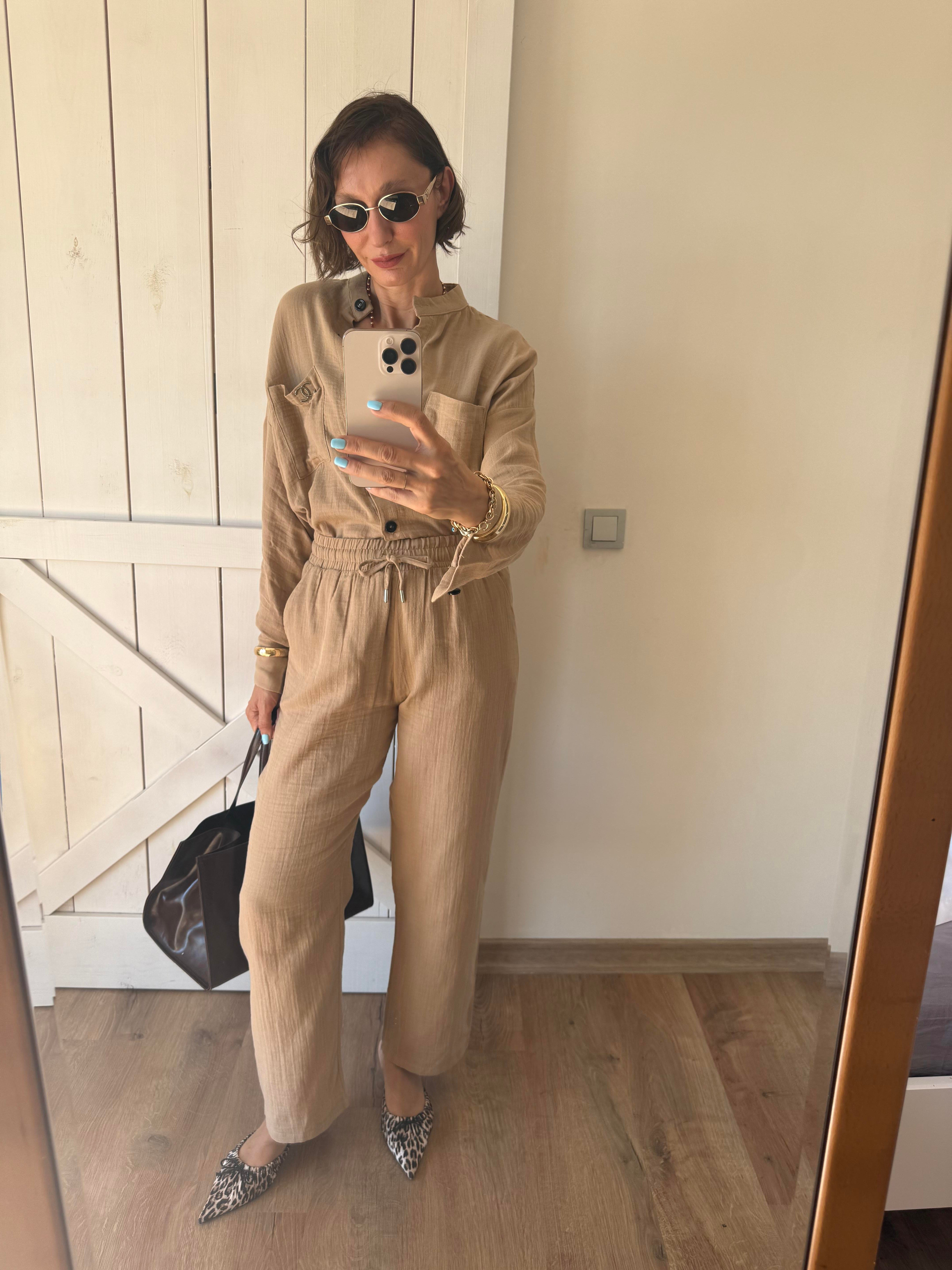 Ch Kum Gömlek Pantolon Premium Takım