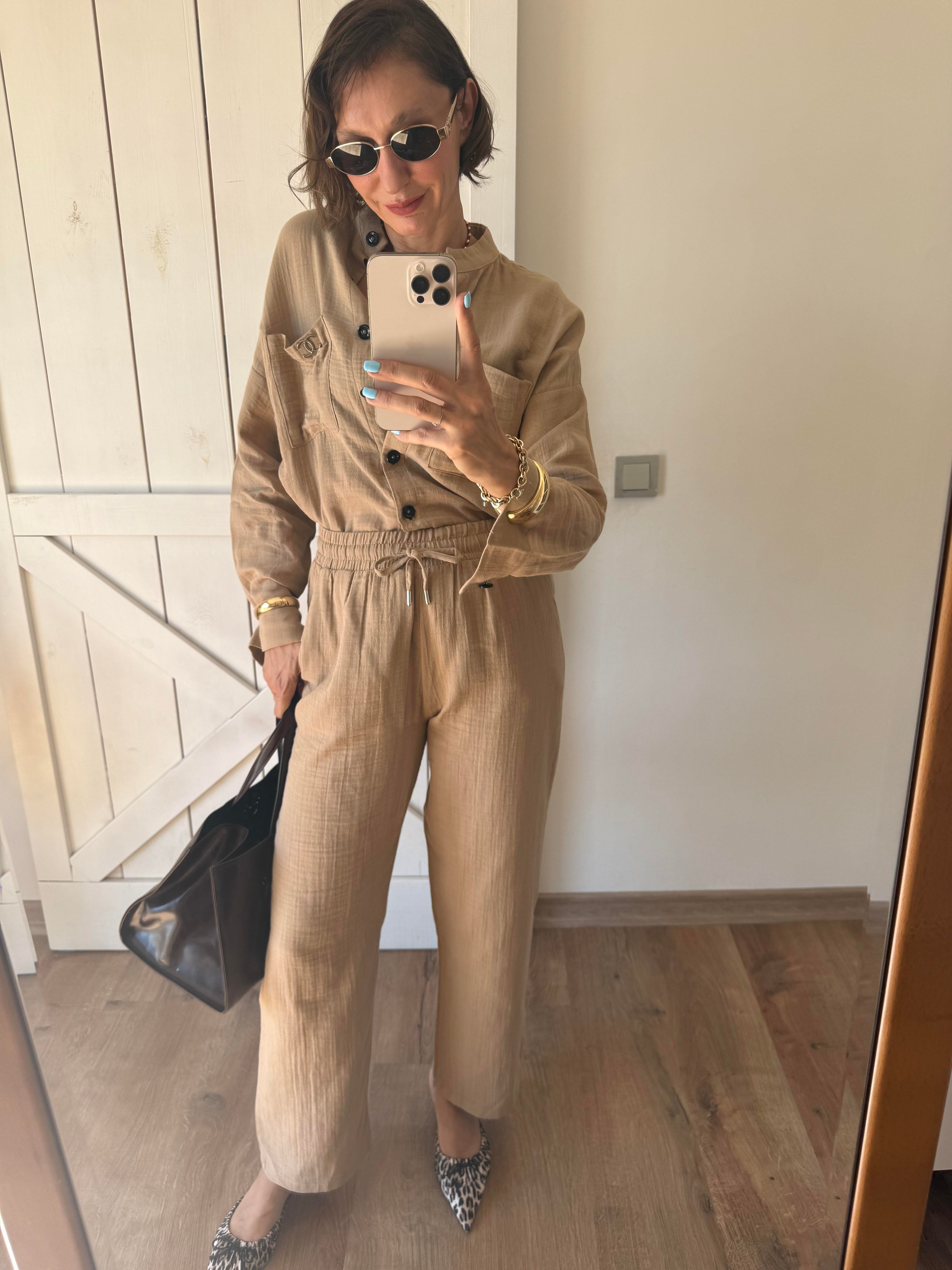 Ch Kum Gömlek Pantolon Premium Takım