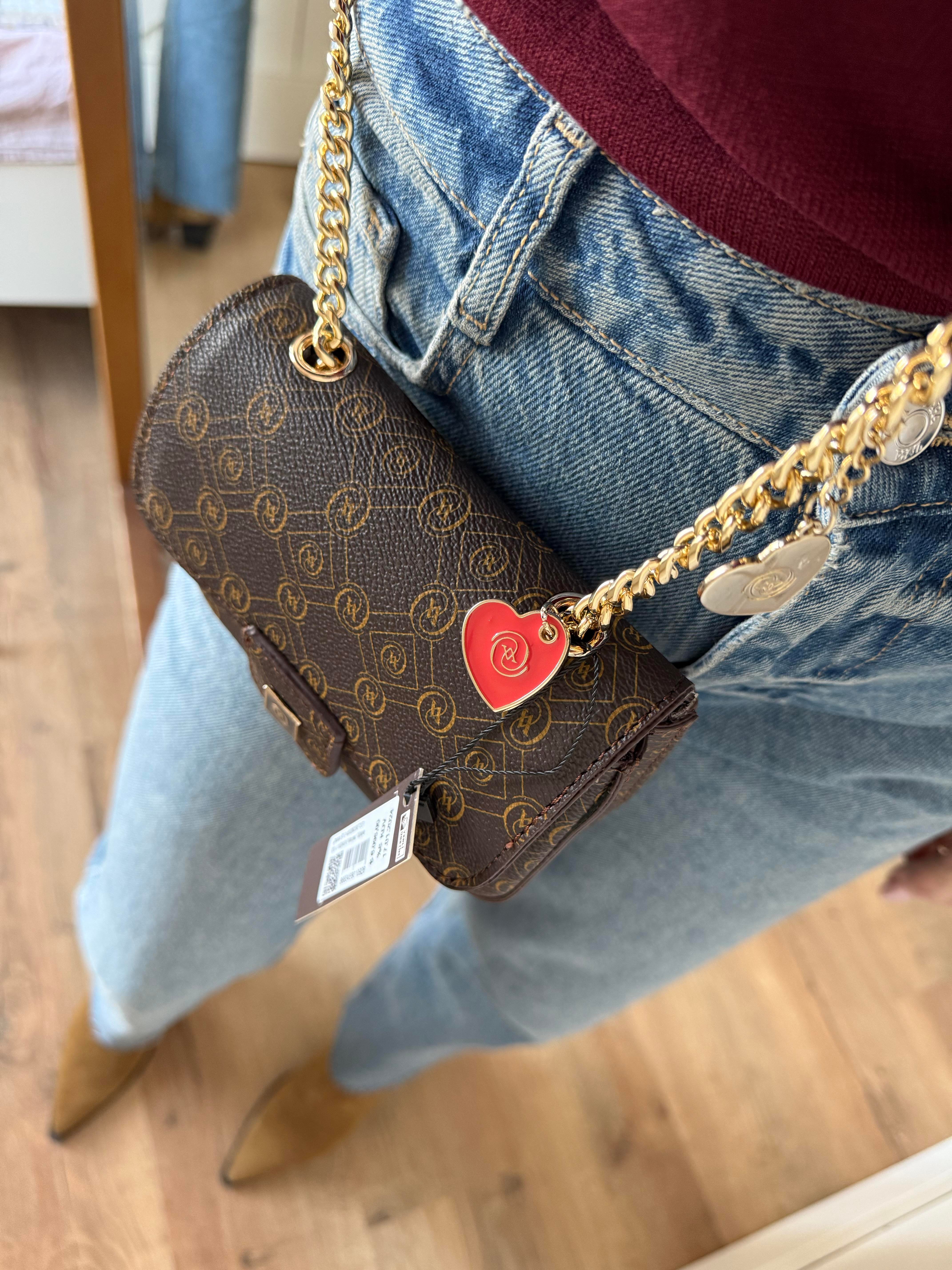 Charmlı Mini Çanta