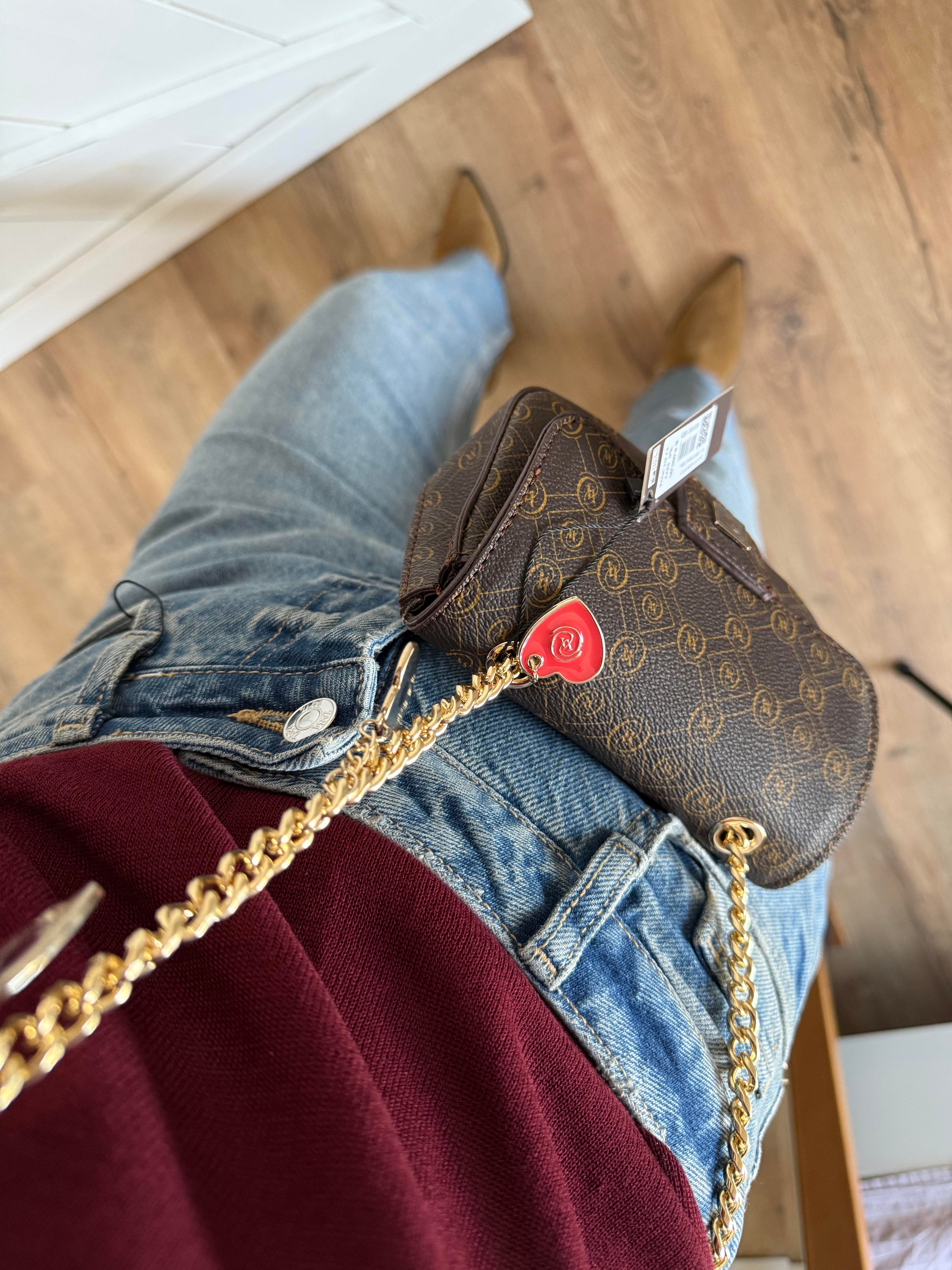 Charmlı Mini Çanta