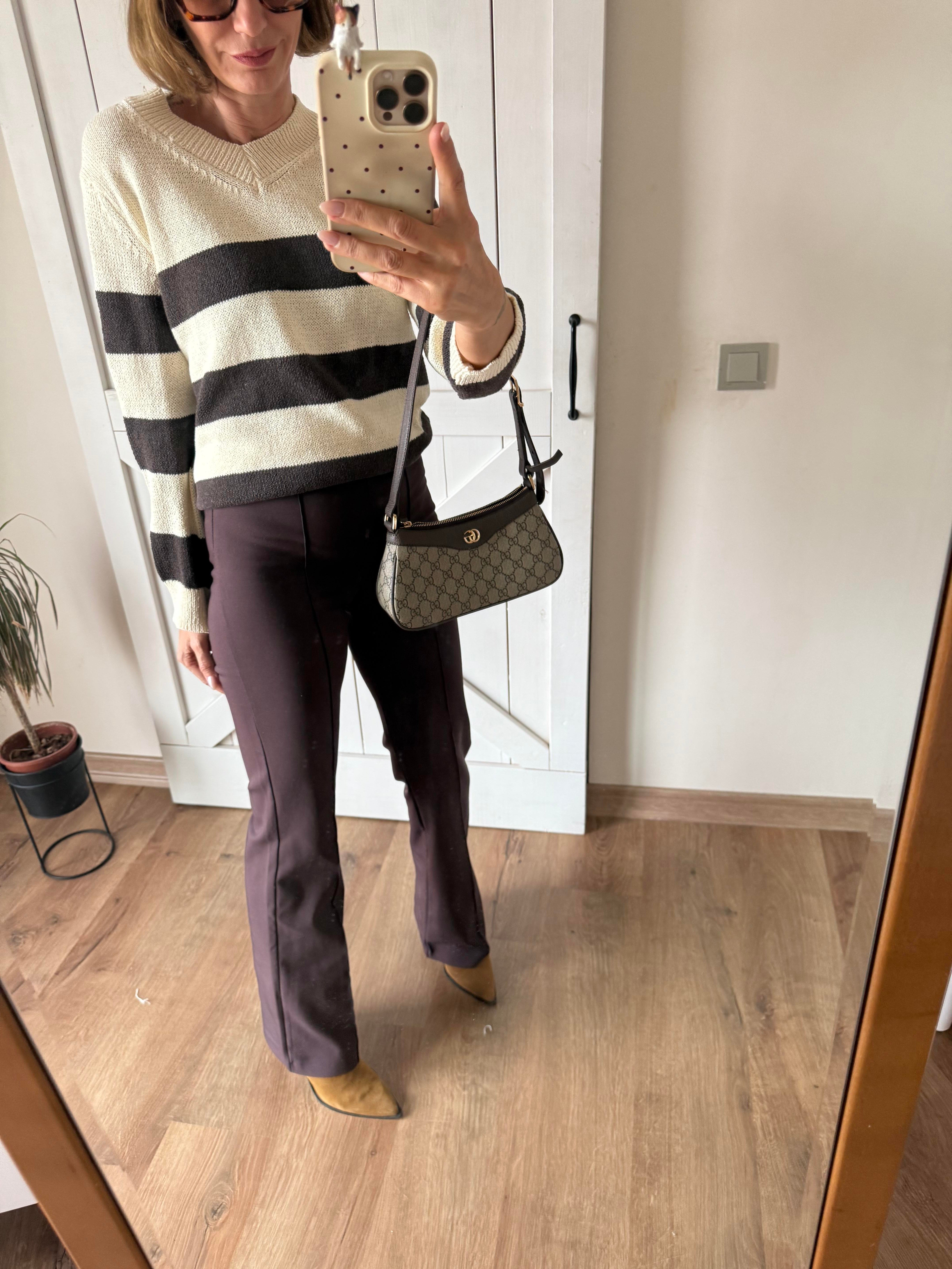 Çima Dikişli Zr Acı Kahve Pantolon