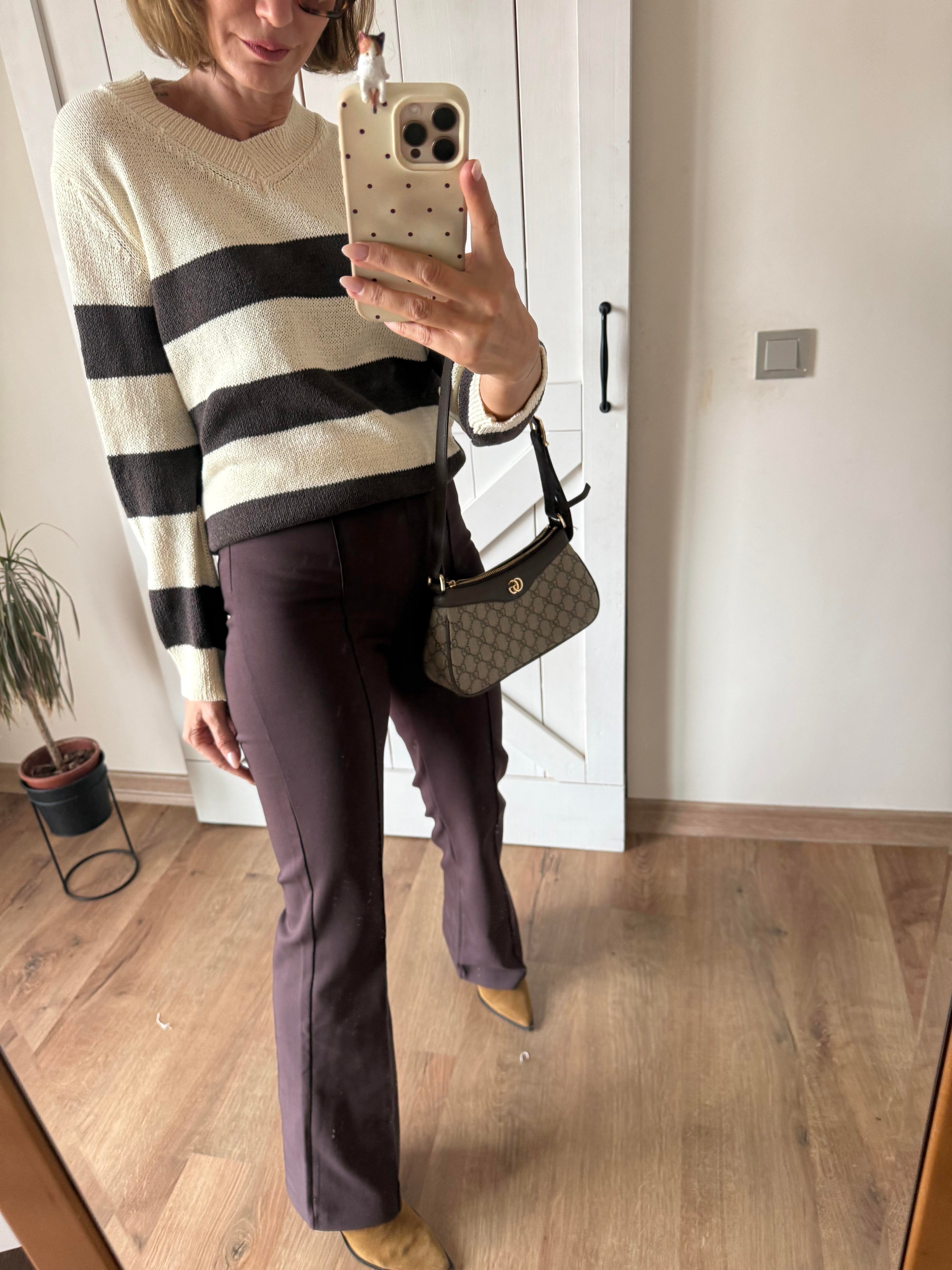 Çima Dikişli Zr Acı Kahve Pantolon