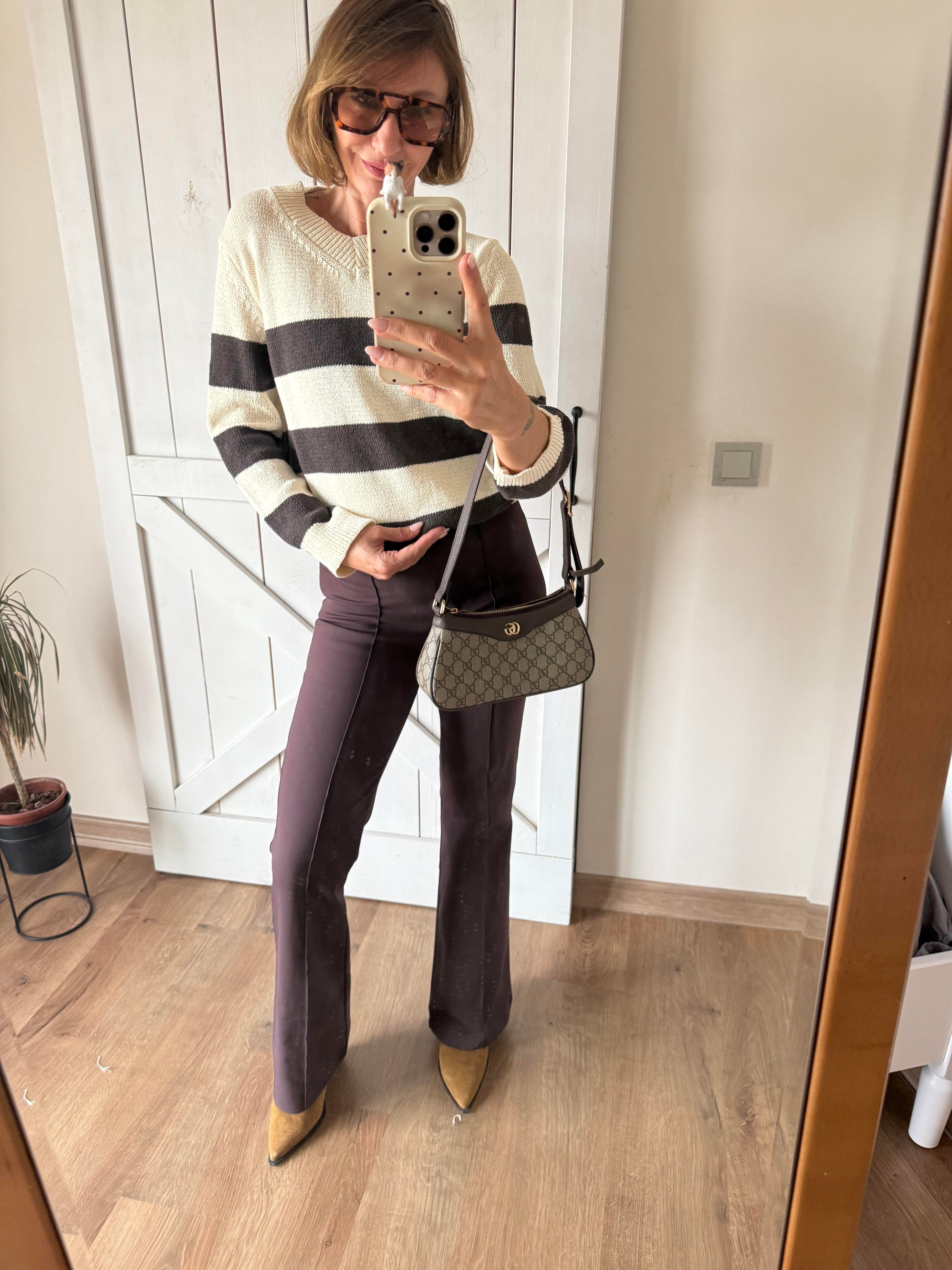 Çima Dikişli Zr Acı Kahve Pantolon