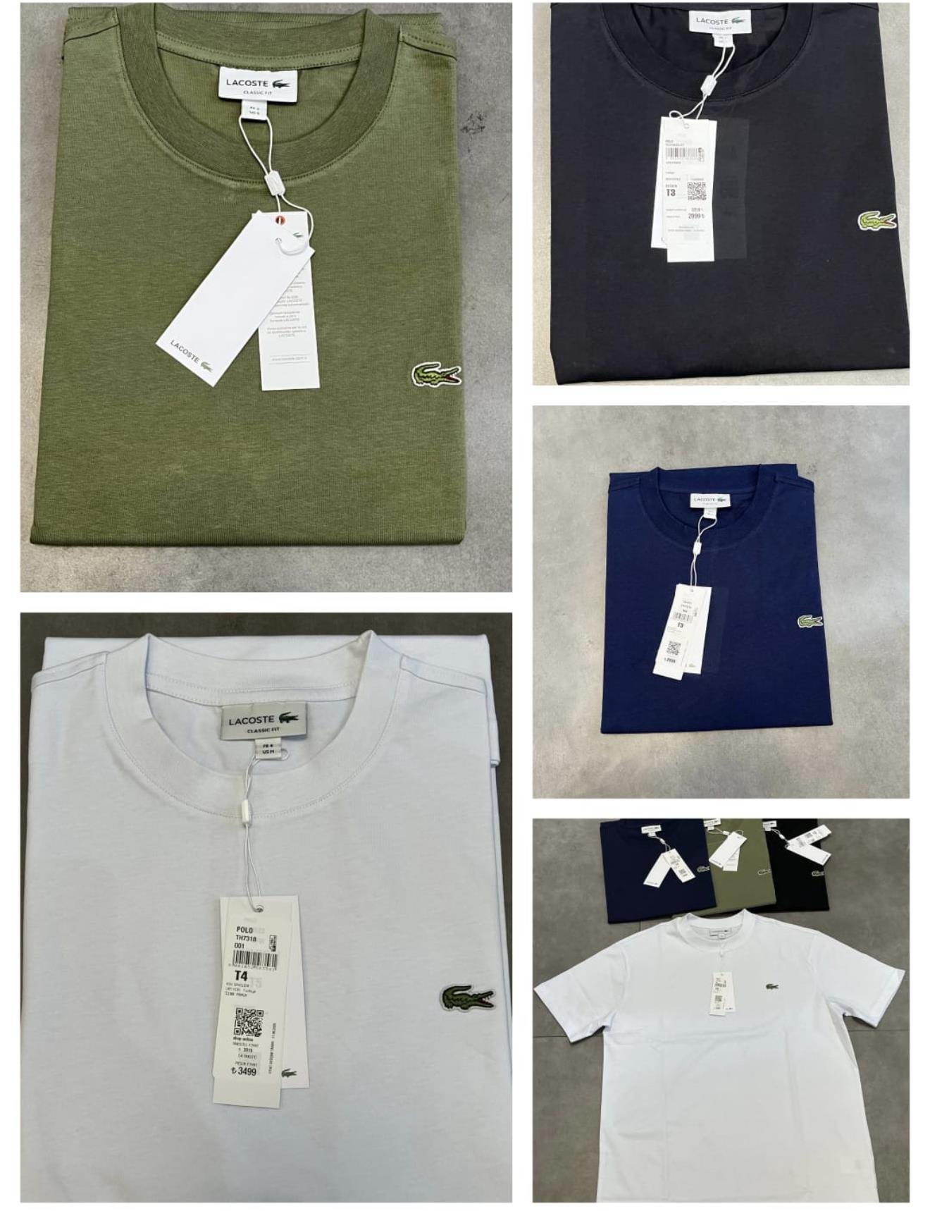 Classic Fit Haki Bisiklet Yaka Erkek Tshirt