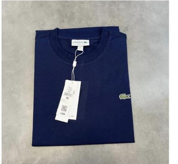 Classic Fit Lacivert Bisiklet Yaka Erkek Tshirt