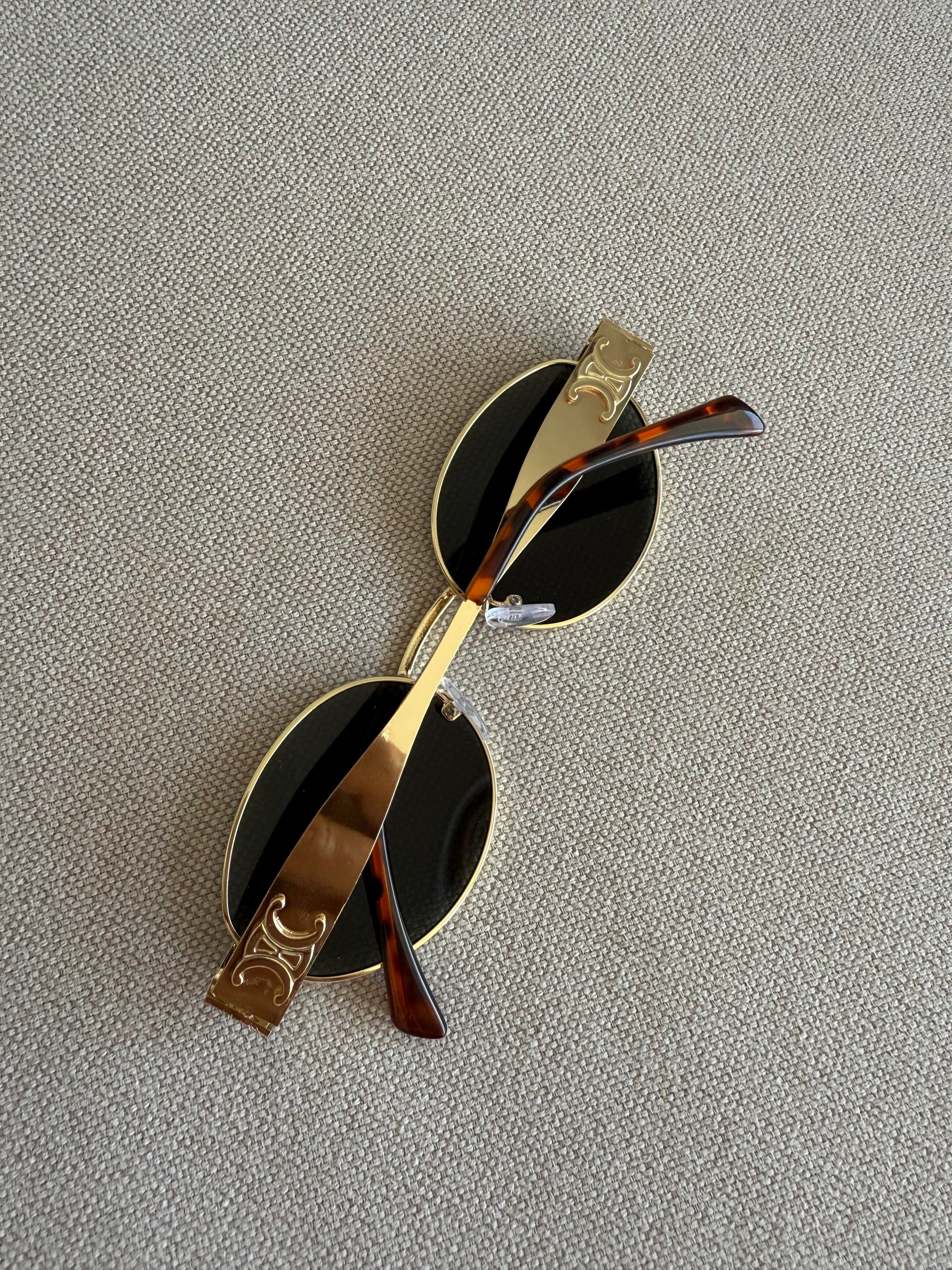 Cln Gold Çerçeve Yeşil Cam