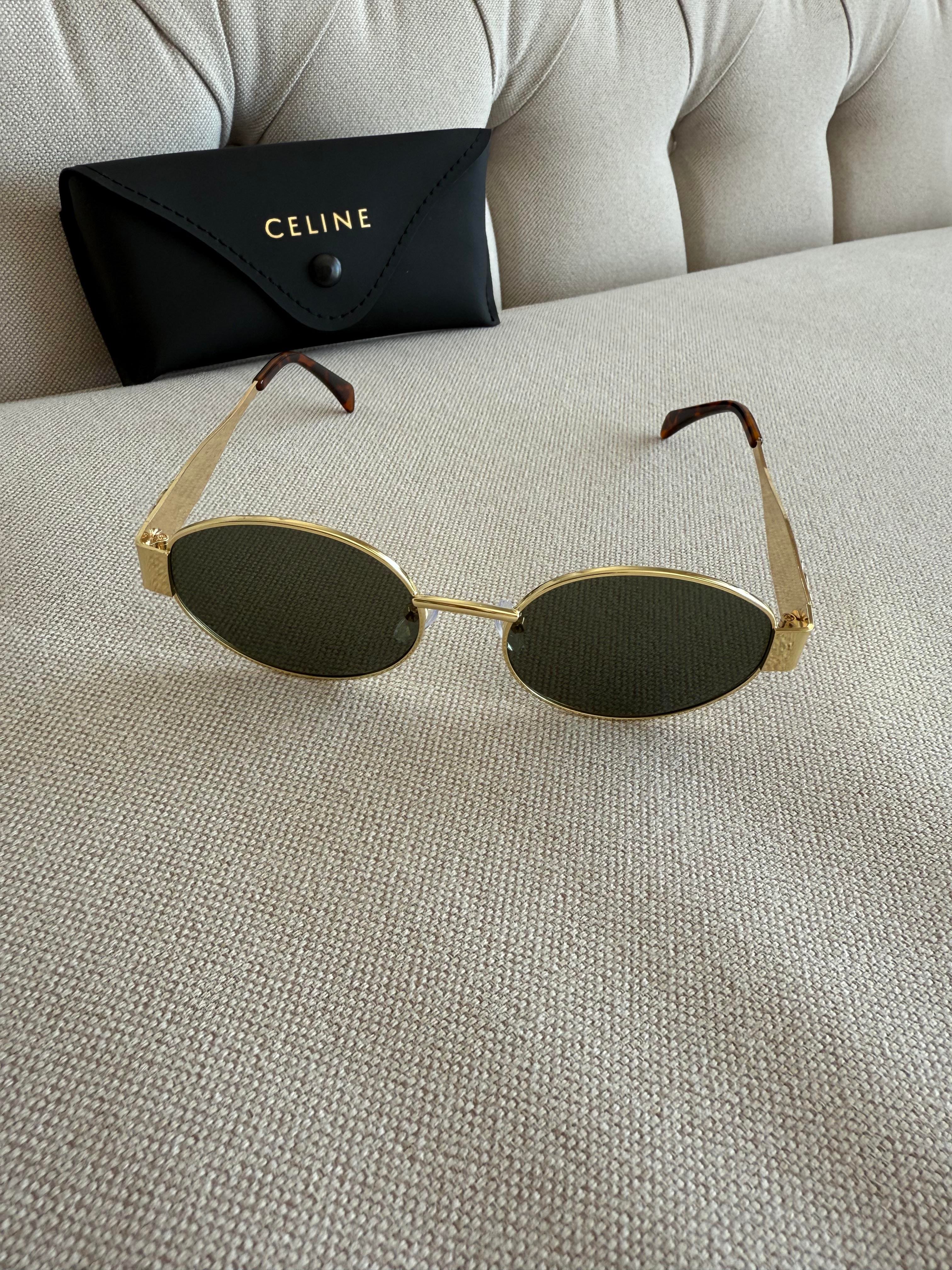 Cln Gold Çerçeve Yeşil Cam