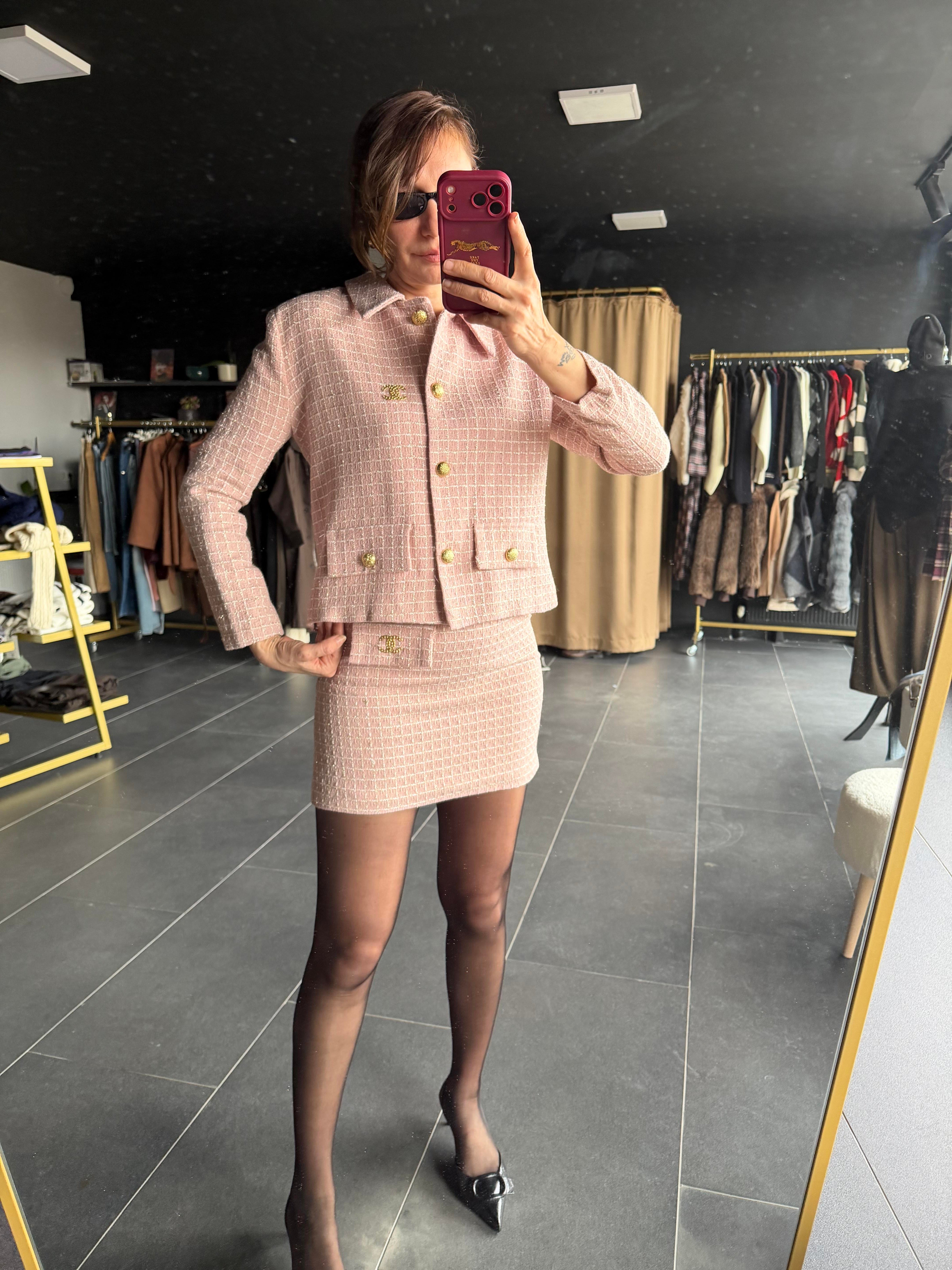 Coco Tüvit Ceket Etek Takım