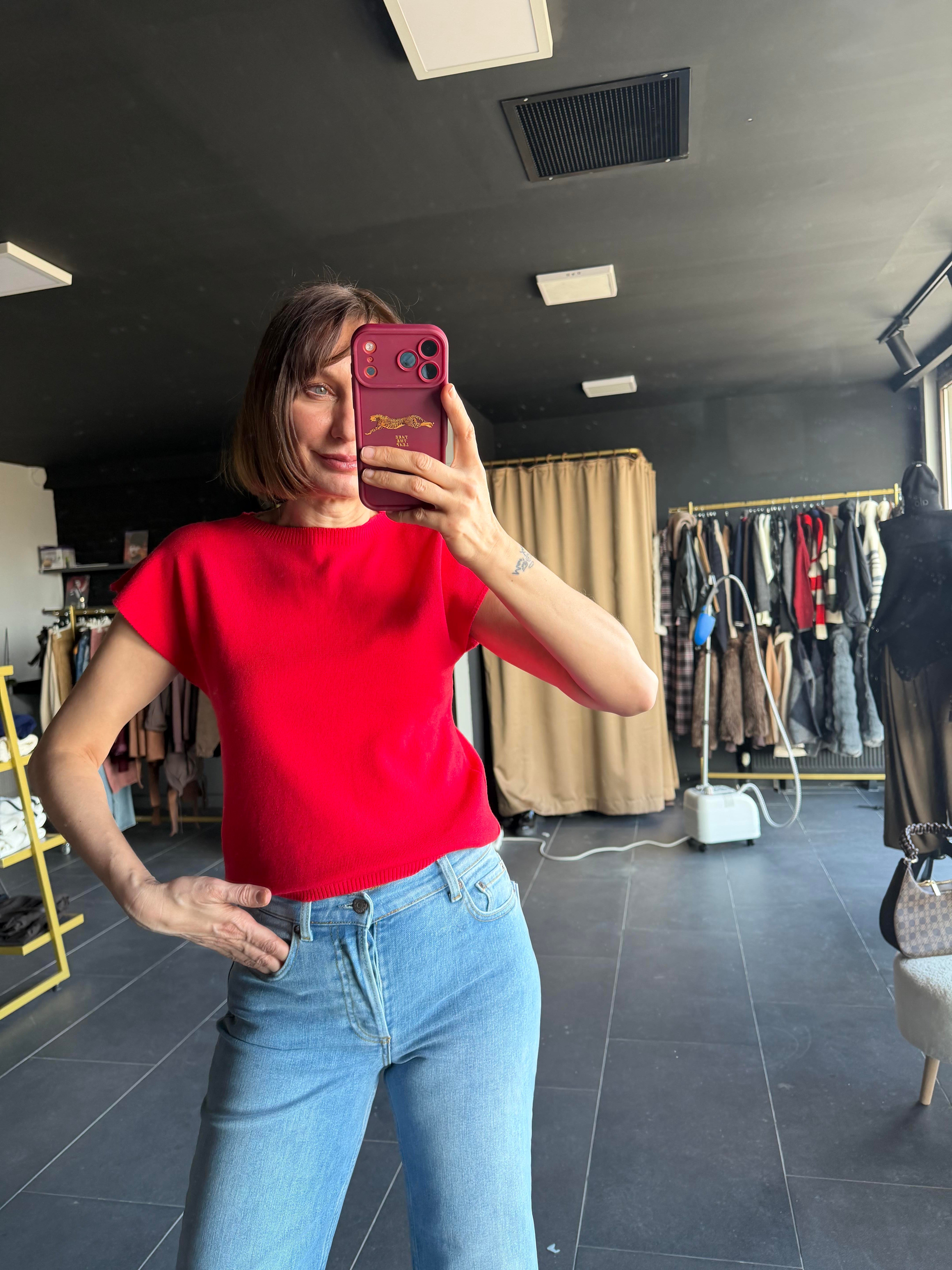 Corsman Kırmızı Triko